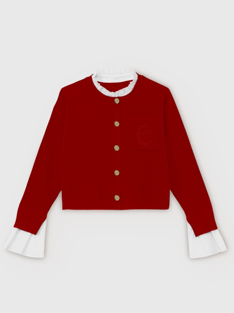 EIMY ISTOIRE｜Attached collar ニットジャケット | Rakuten Fashion