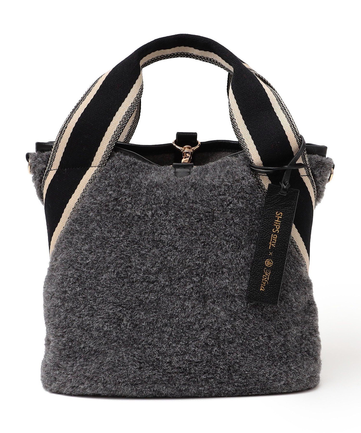 SHIPS｜【SHIPS any別注】Folna: 2WAY ライン リバーシブル ショルダー