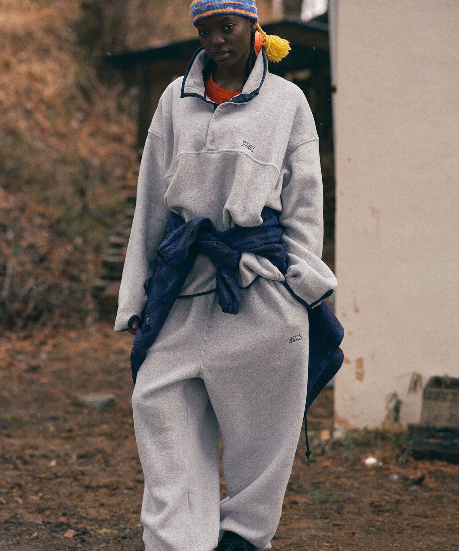 Bshop｜SEDAN ALL-PURPOSE | Fleece Snap Pullover MEN | Rakuten