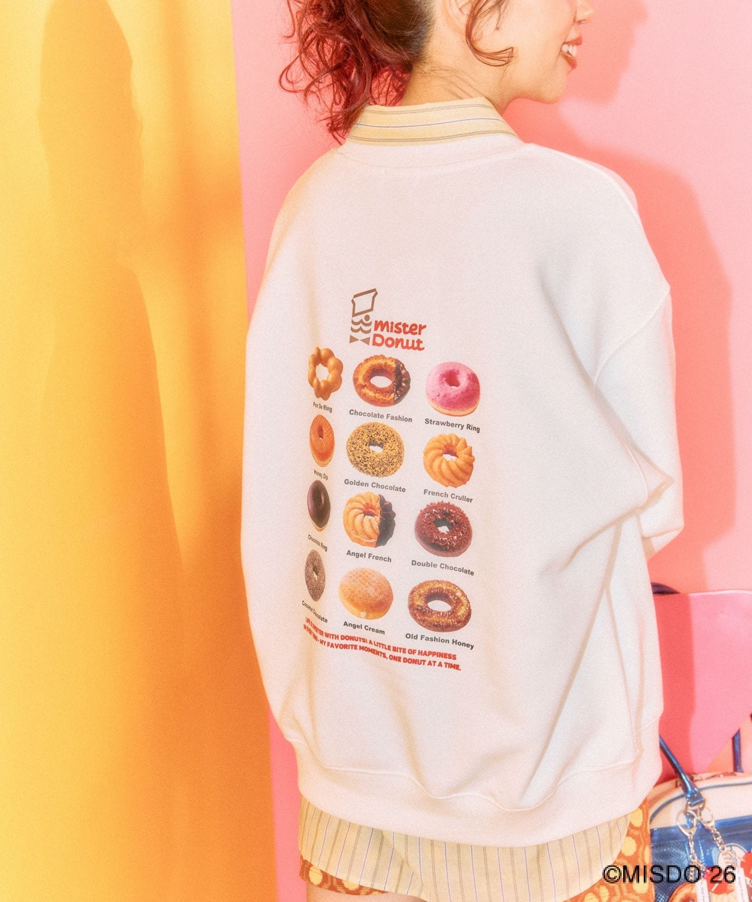 LEPSIM｜【Mister Donut】フォトクルースウェット | Rakuten Fashion