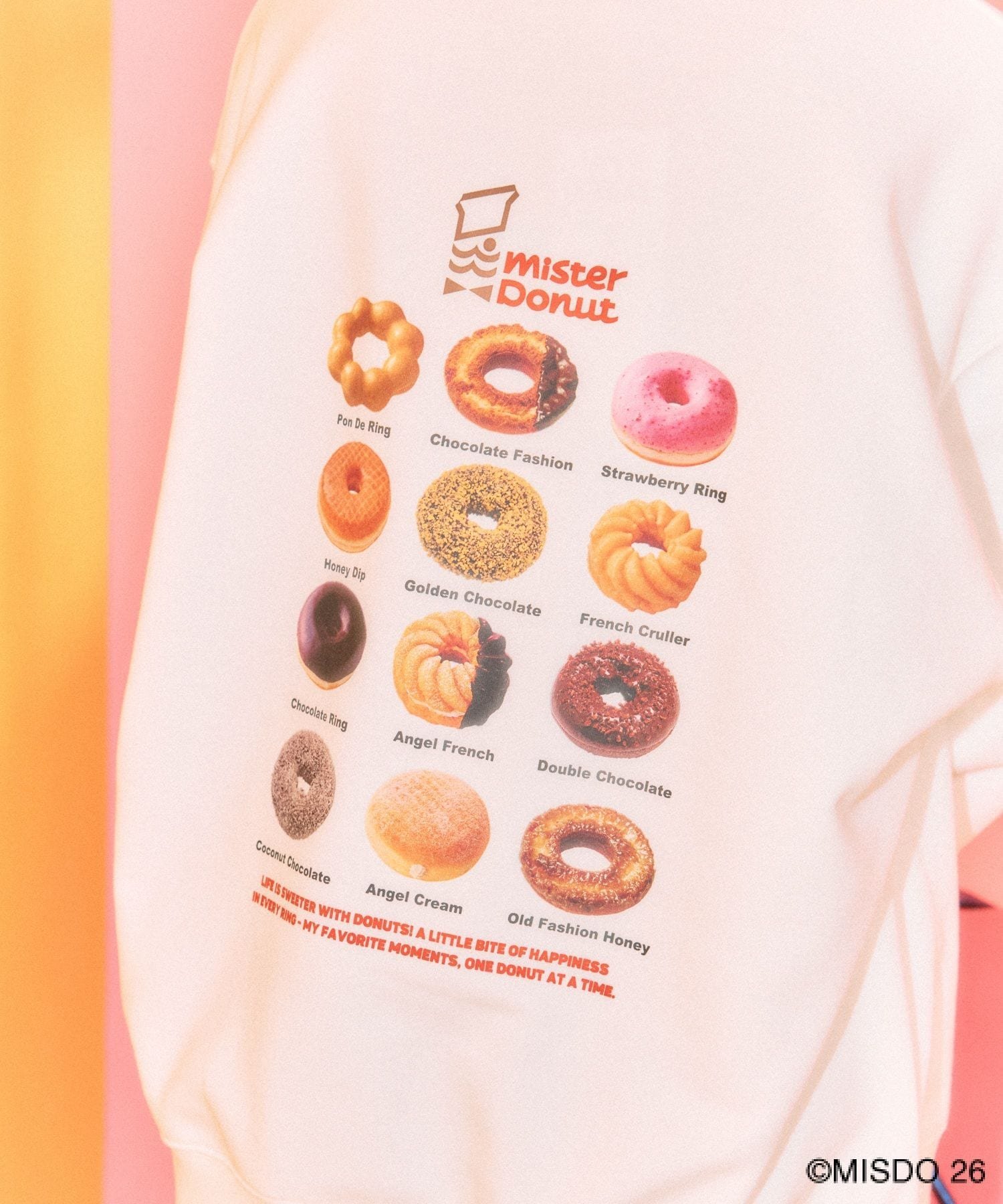 LEPSIM｜【Mister Donut】フォトクルースウェット | Rakuten Fashion