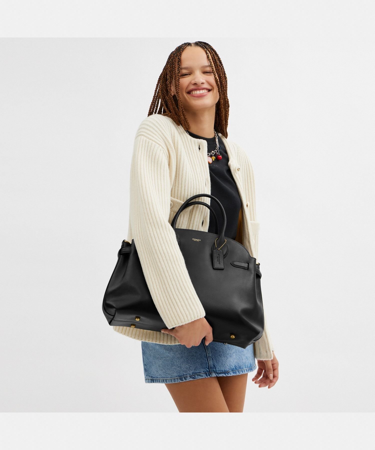 COACH｜【公式】ソフト エンパイア キャリーオール バッグ 40