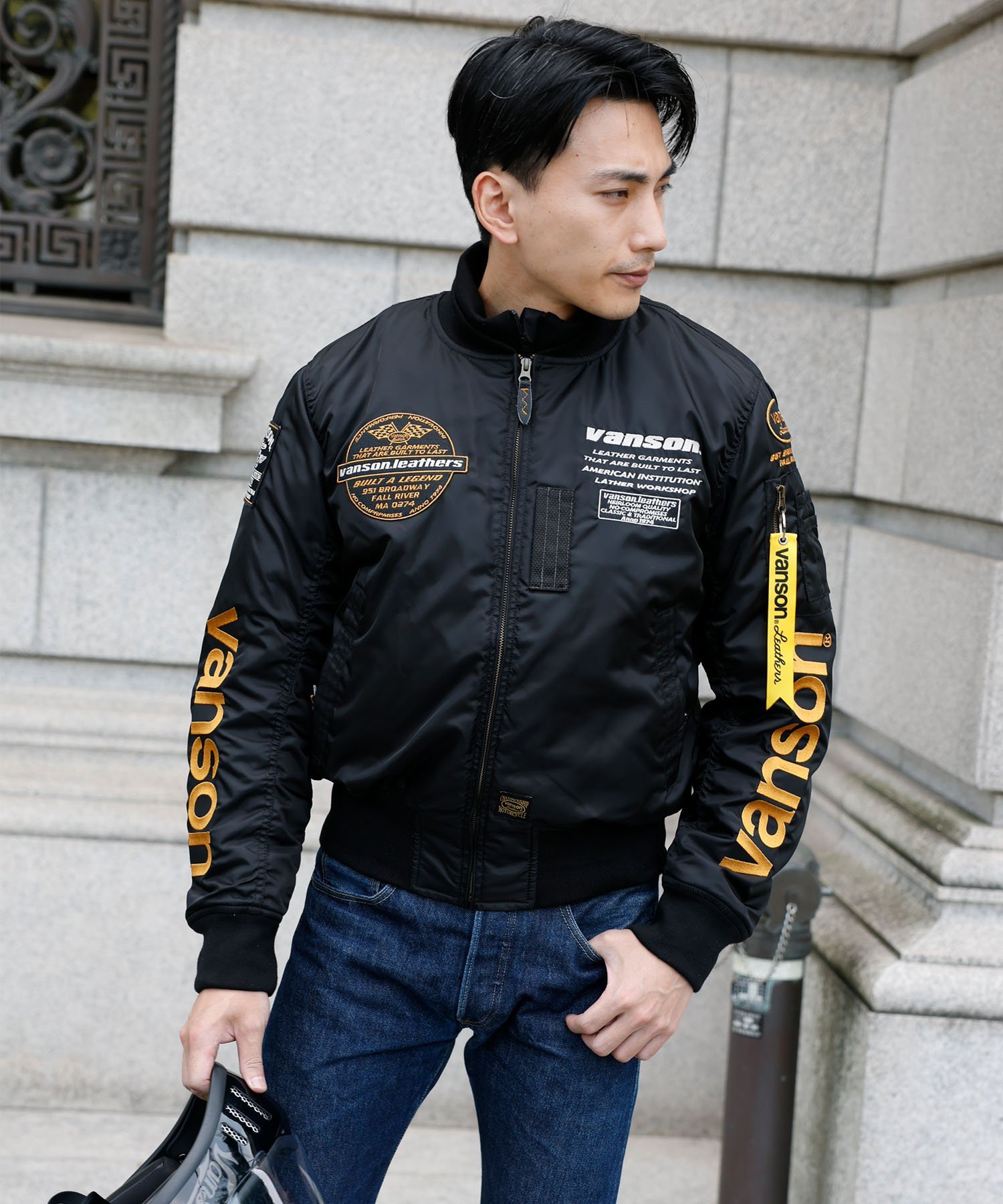 Vanson Leathers｜MA-1 JACKET | Rakuten Fashion(楽天ファッション