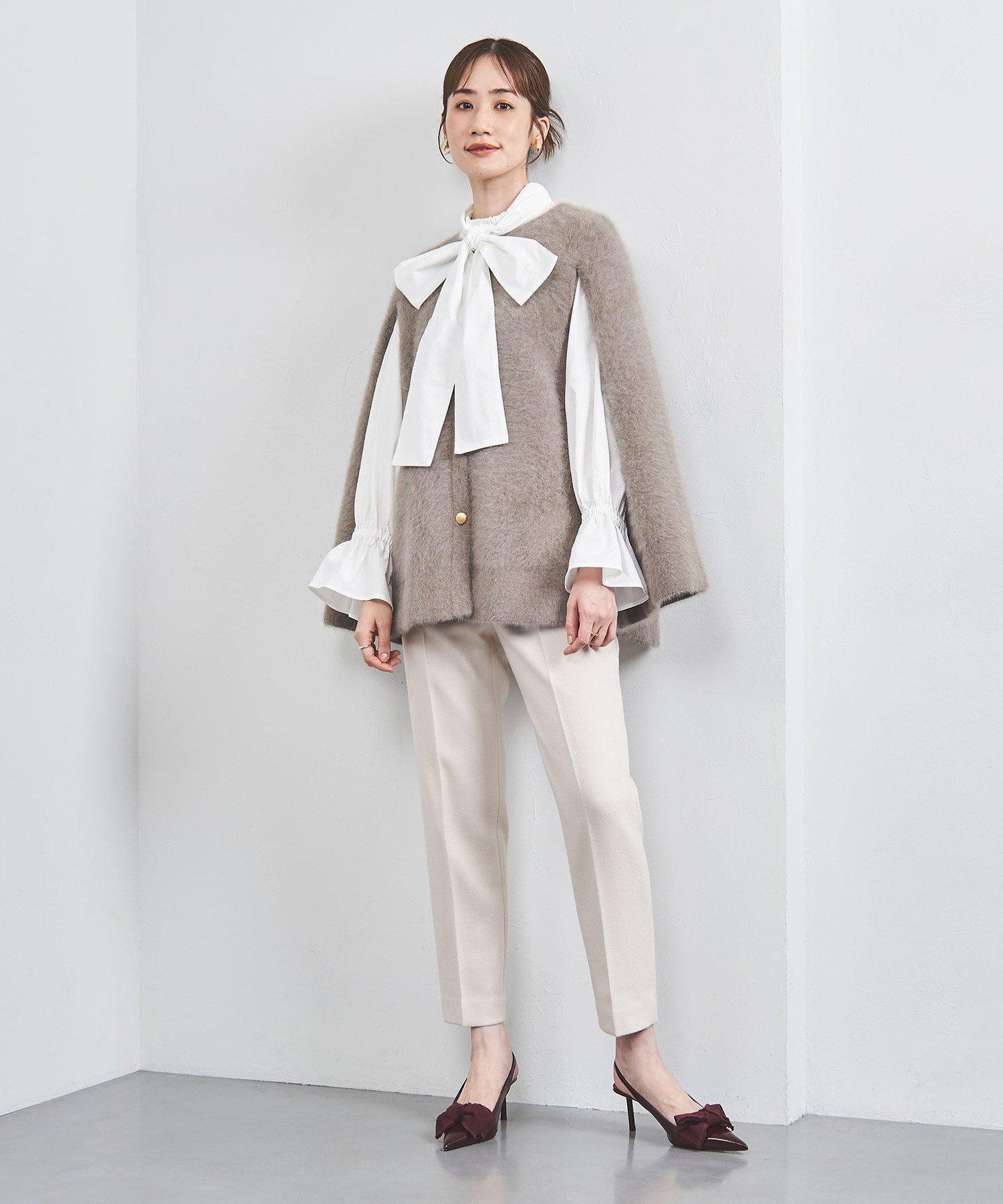 UNITED ARROWS LTD. OUTLET｜フォックス カシミヤ ケープ | Rakuten