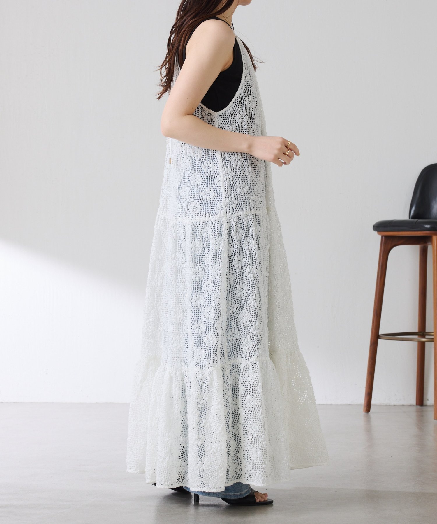 COLLAGE GALLARDAGALANTE｜【レイヤードアイテム】ティアードキャミ