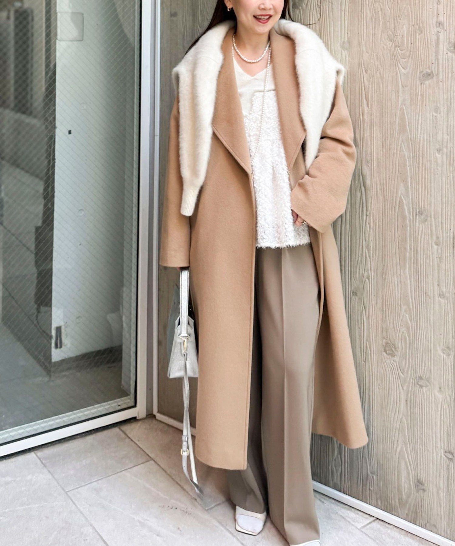 NOLLEY'S｜《セットアップ対応》ウォッシャブルフェザーチュールキャミ