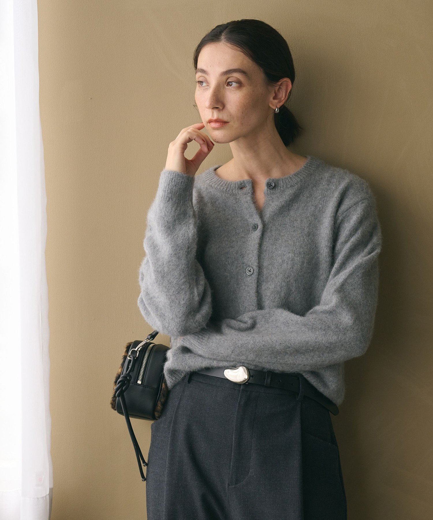 BEAUTY&YOUTH UNITED ARROWS｜フォックスカシミヤブレンド クルー