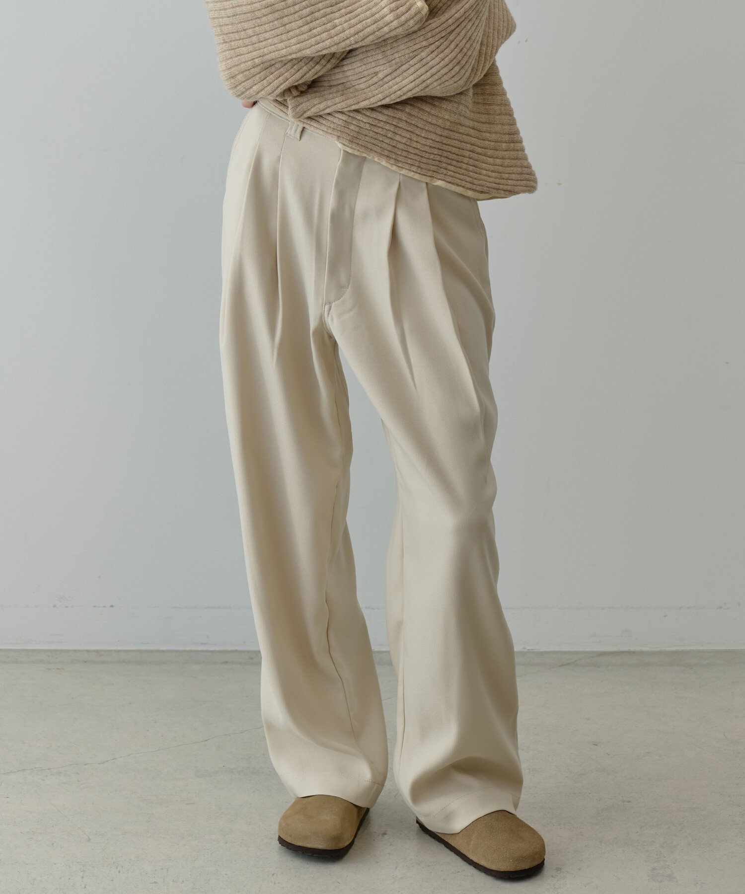 THE SHINZONE TOMBOY PANTS ベージュ 36 THE SHINZONE（ザ シンゾーン） パンツ |「別注」TOMBOY PANTS WOMEN