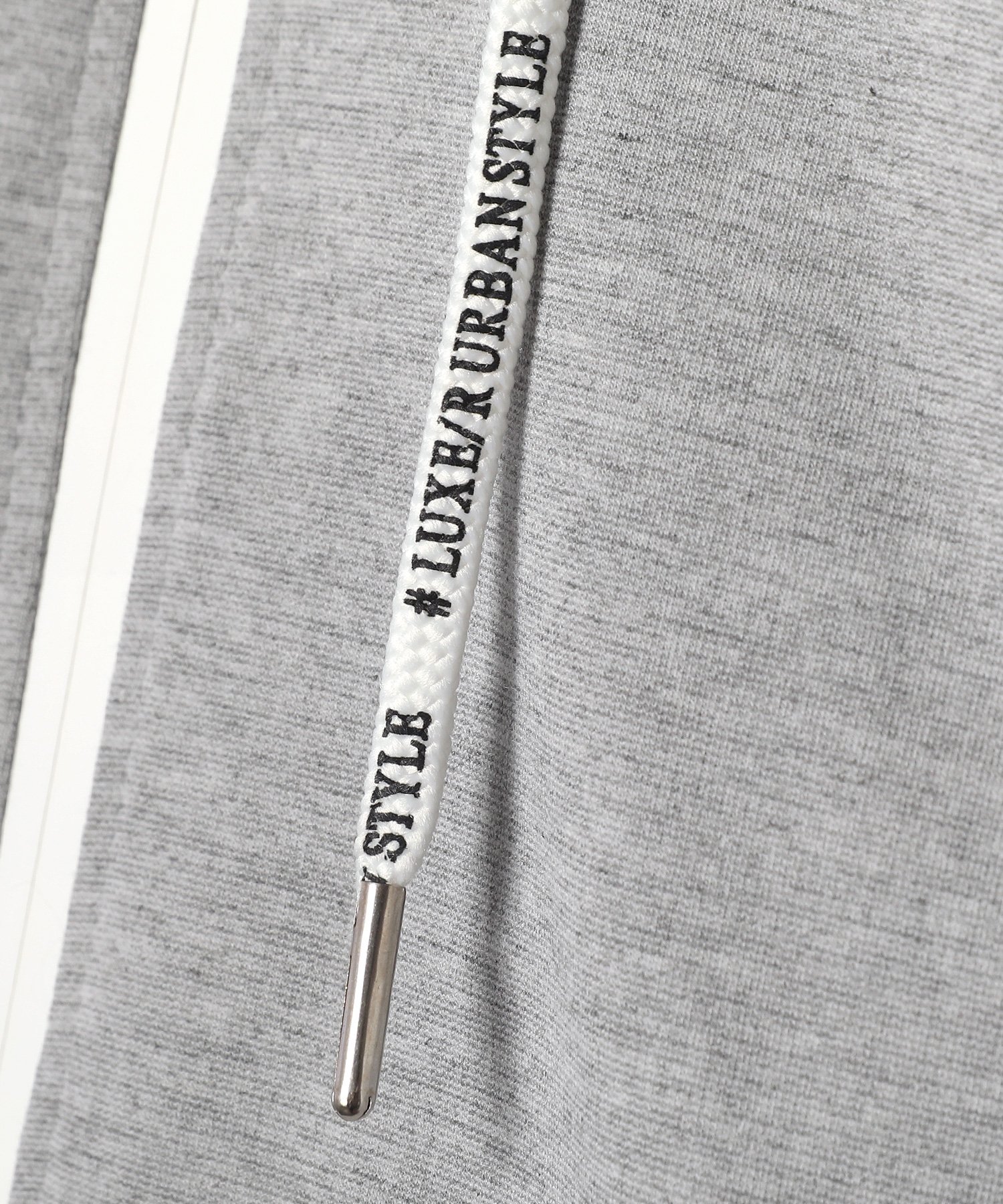 THE CASUAL｜＜LUXE/R＞T/R/PUポンチラグランスリーブジップパーカー