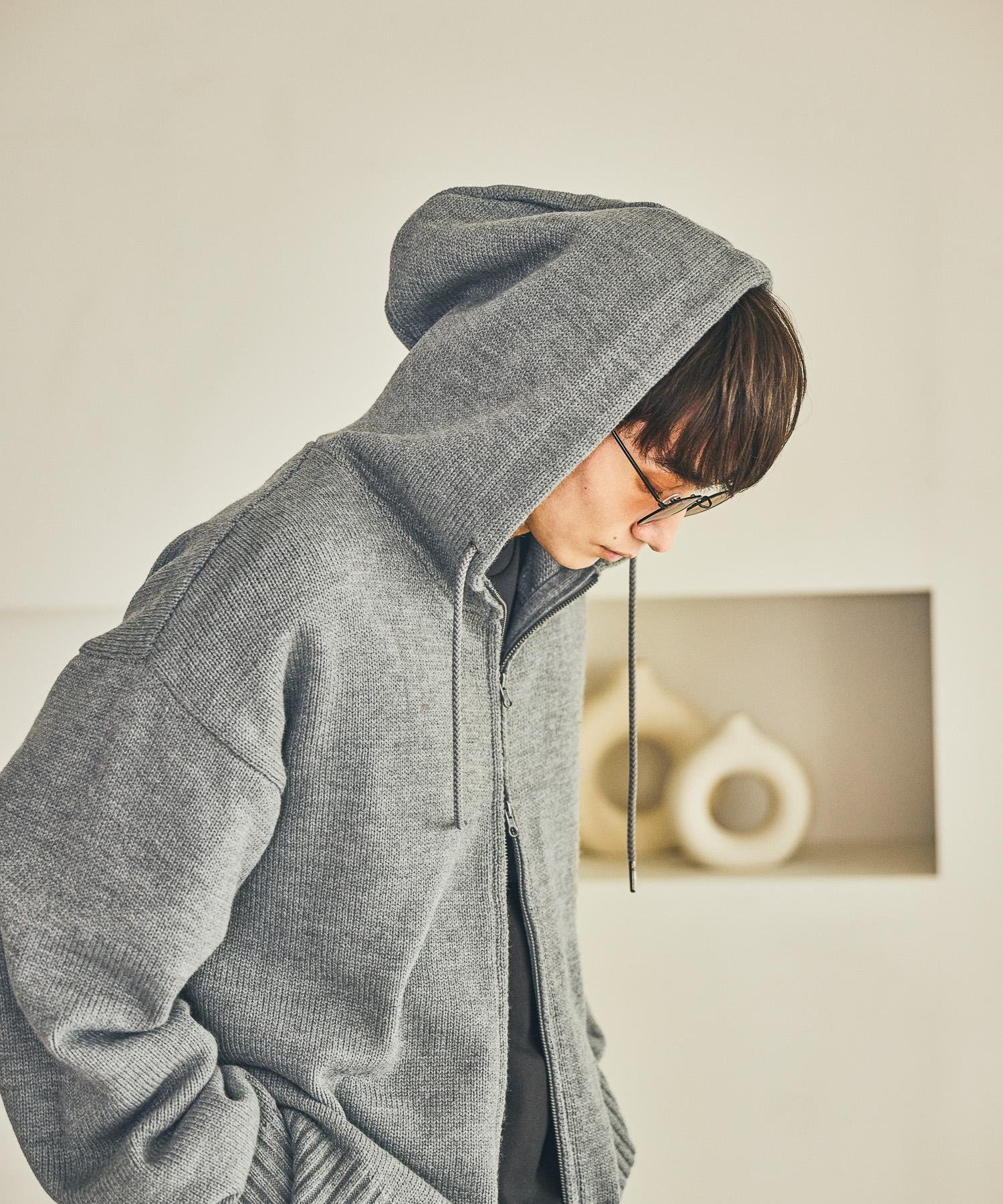 LAKOLE｜ニットZIPパーカー | Rakuten Fashion(楽天ファッション／旧