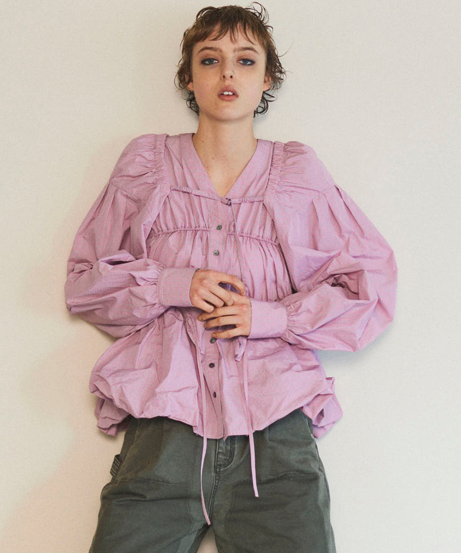 MAISON SPECIAL｜Multiway Taffeta Blouse | Rakuten Fashion(楽天