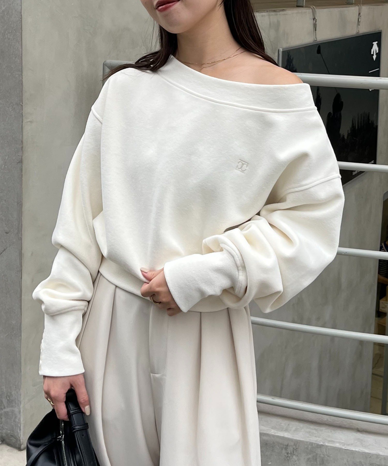 CAPRICIEUX LE'MAGE｜1ポイントボンディングスウェット | Rakuten