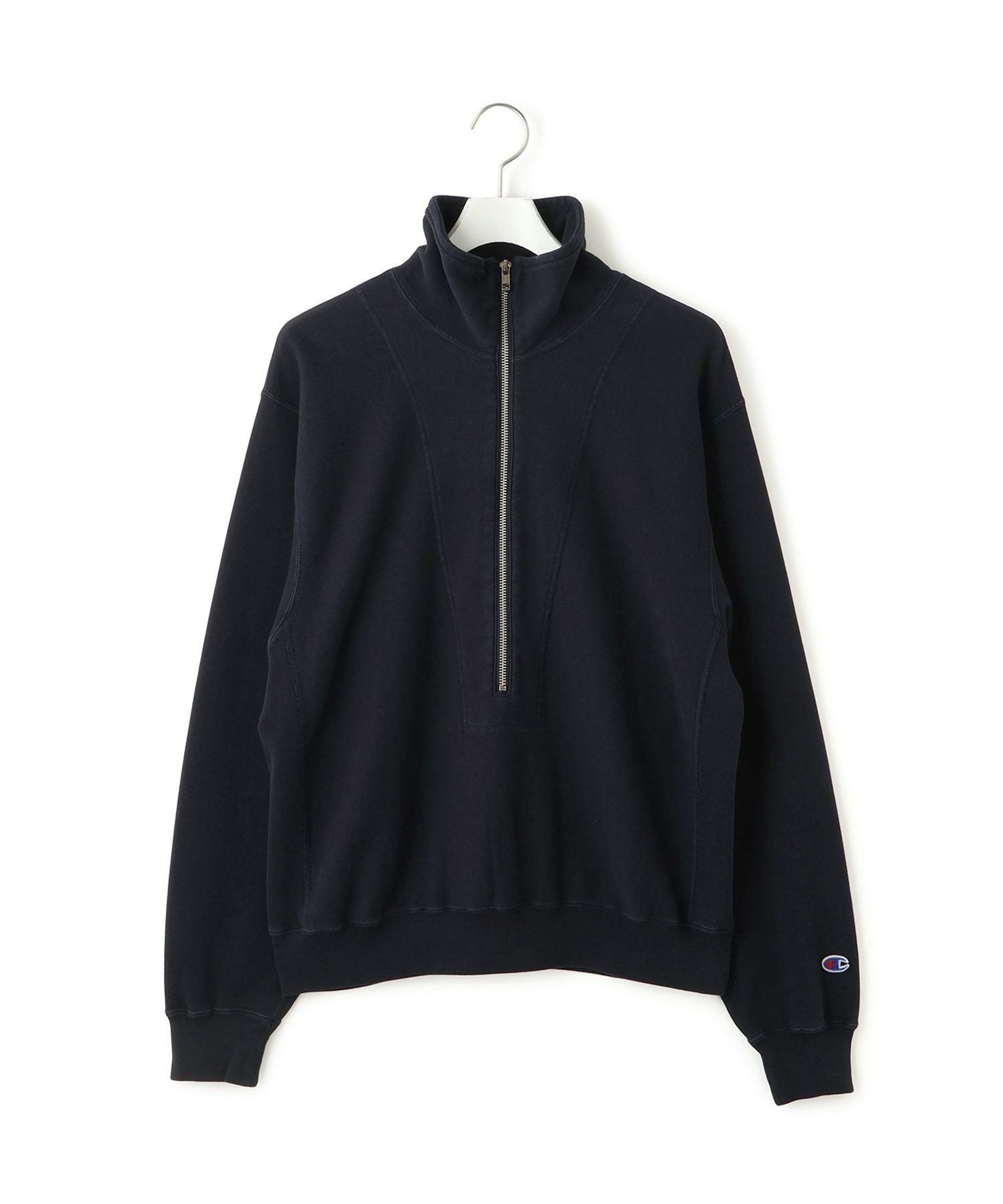 ADAM ET ROPE'｜【Champion for ADAM ET ROPE'】別注 SWEAT HALF ZIP