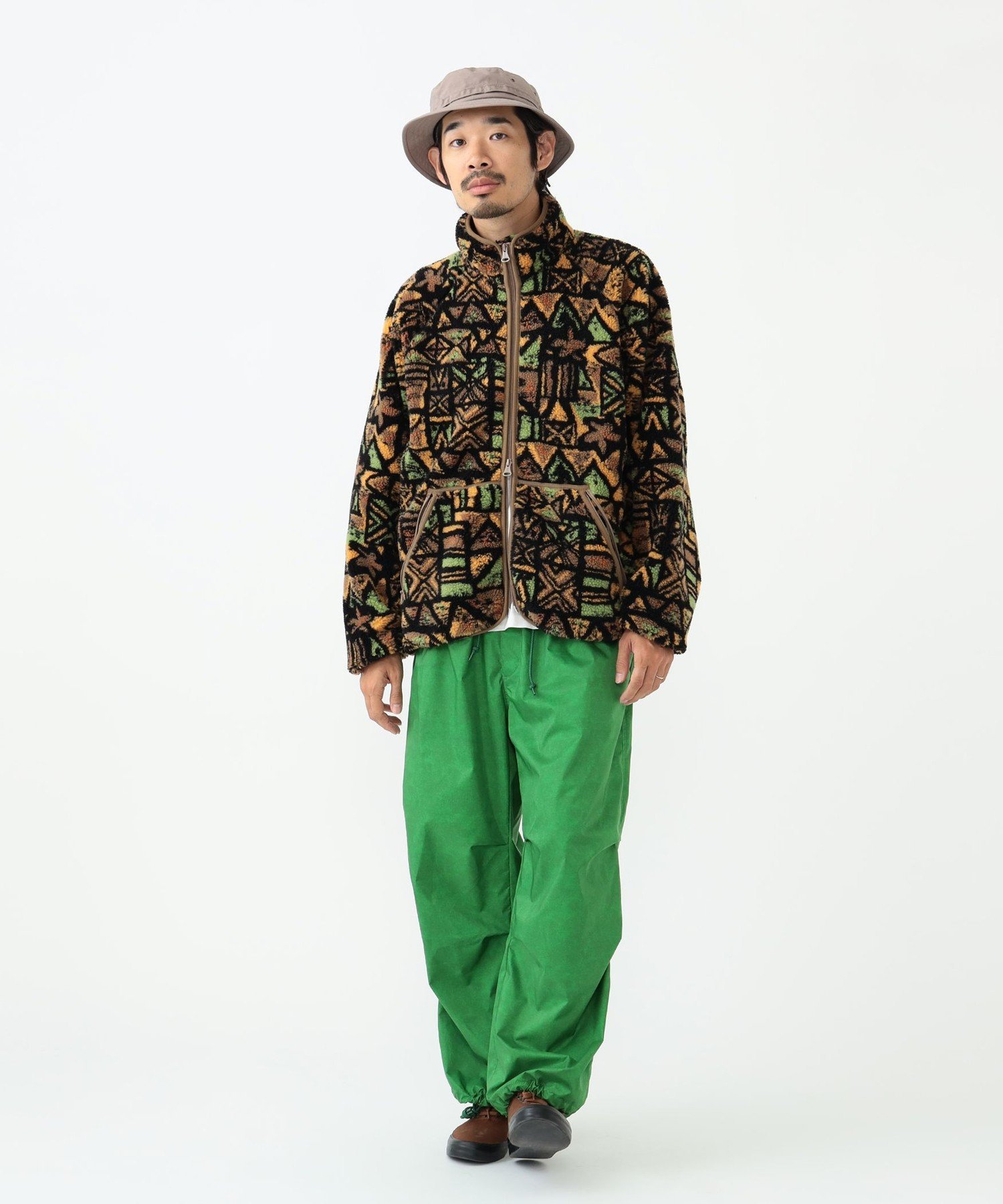 BEAMS OUTLET｜ボア ジャカード ミリタリー ブルゾン | Rakuten