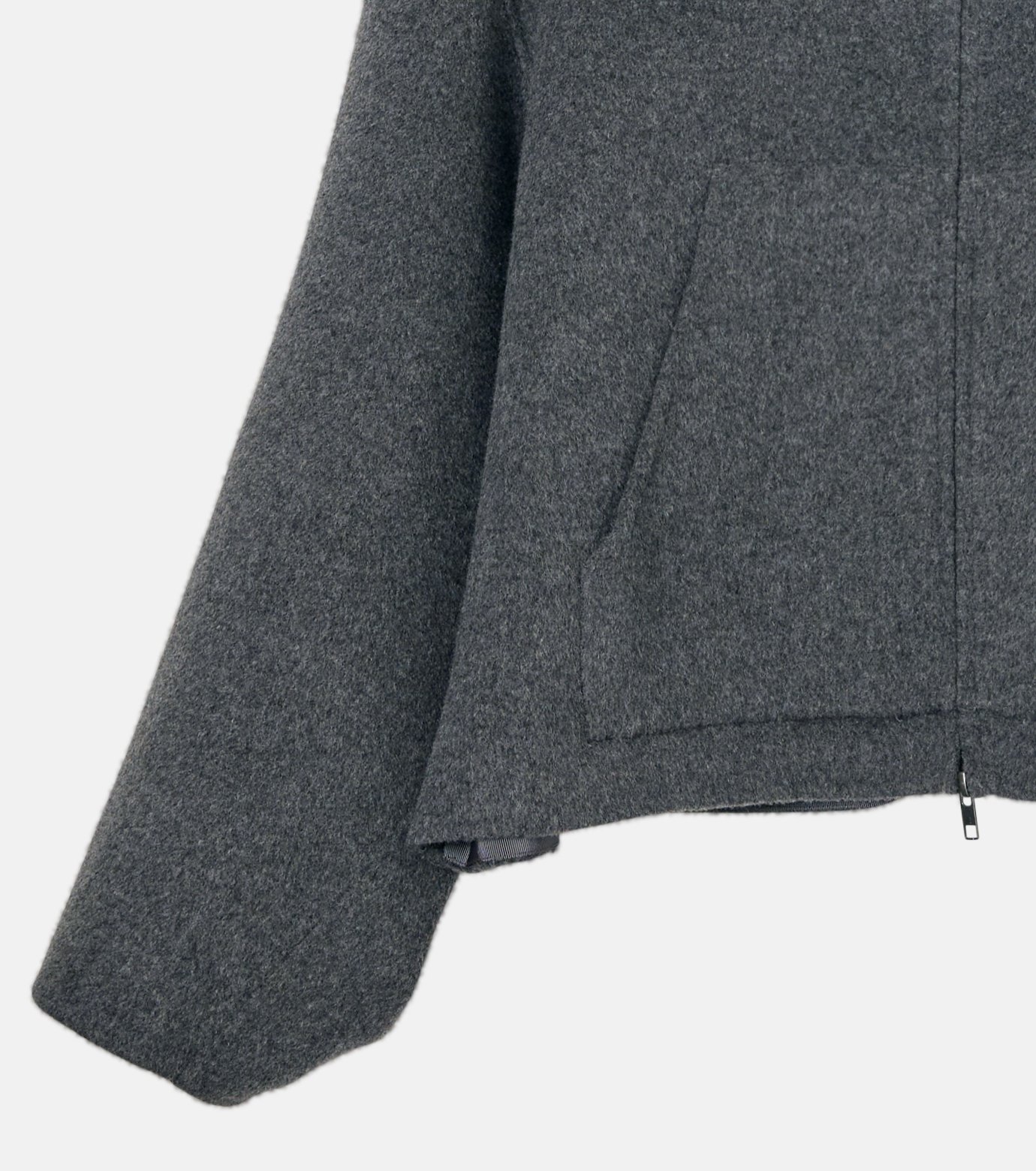 LE CIEL BLEU｜ジップアップダブルフェイスブルゾン / Zip-Up Double