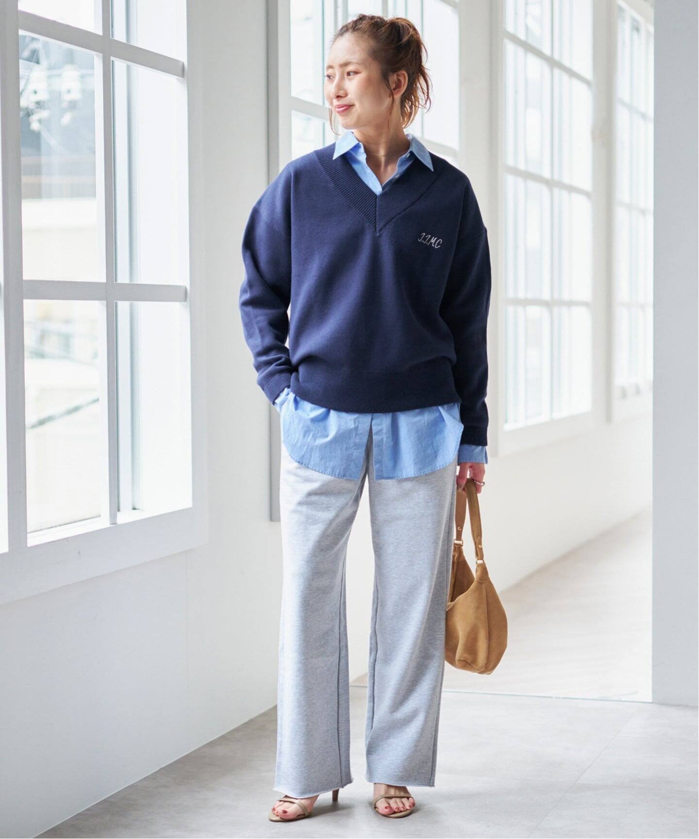 Spick & Span｜J.J.Mercer / ジェイジェイマーサー 別注Vネックプル