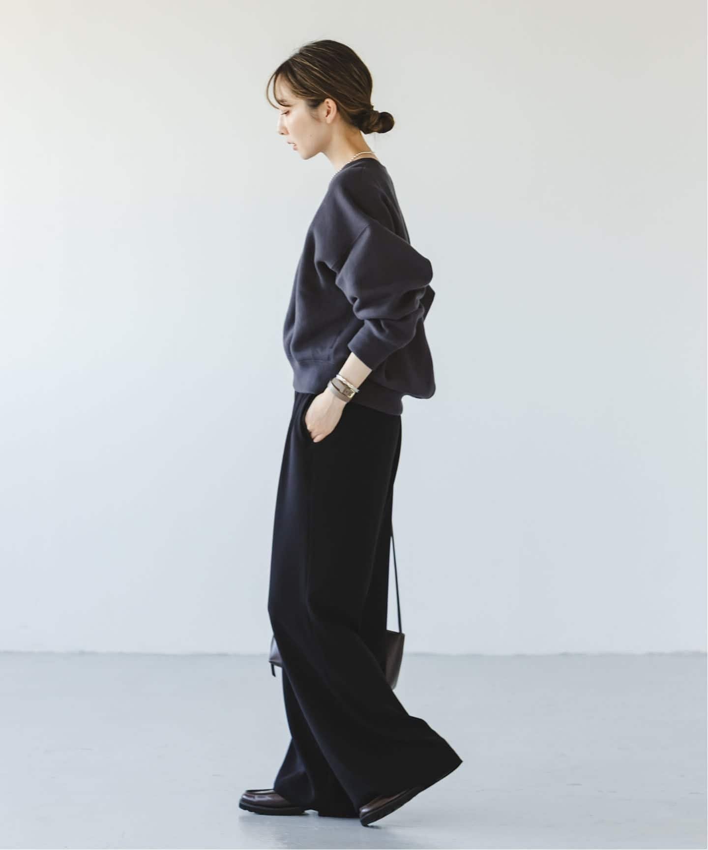 NOBLE｜ナッピングオーバーニュアンススウェット | Rakuten Fashion