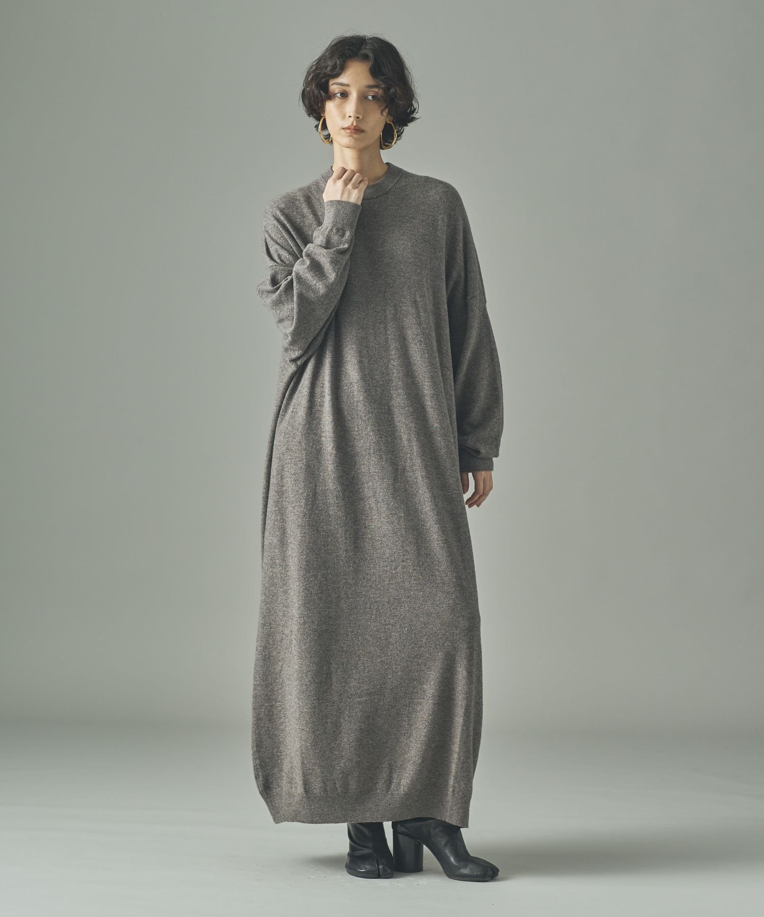 Curensology｜ウールカシミヤニットワンピース | Rakuten Fashion(楽天