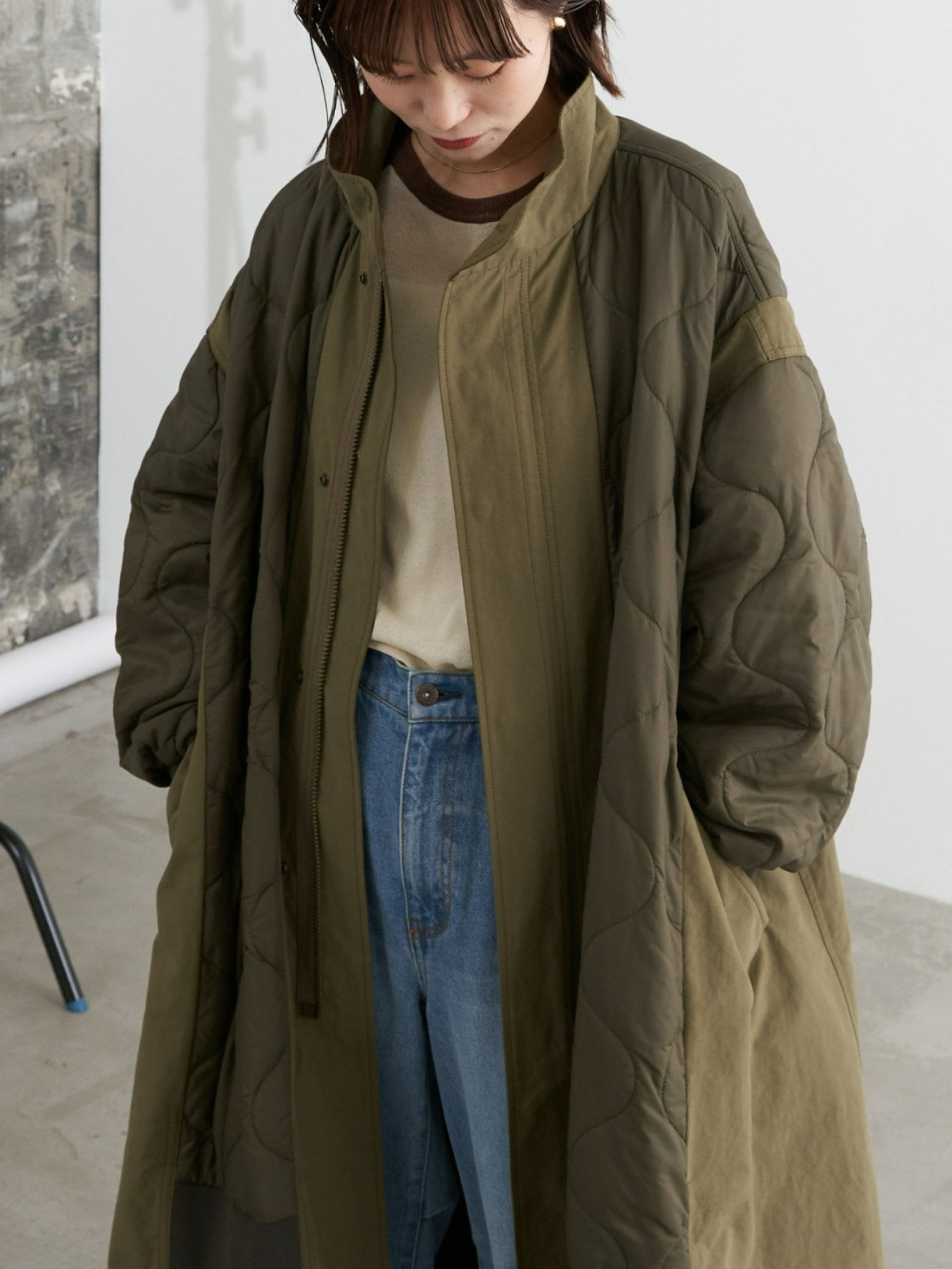 CIAOPANIC TYPY｜【etsinta/エシンタ】切替マキシミリタリーコート