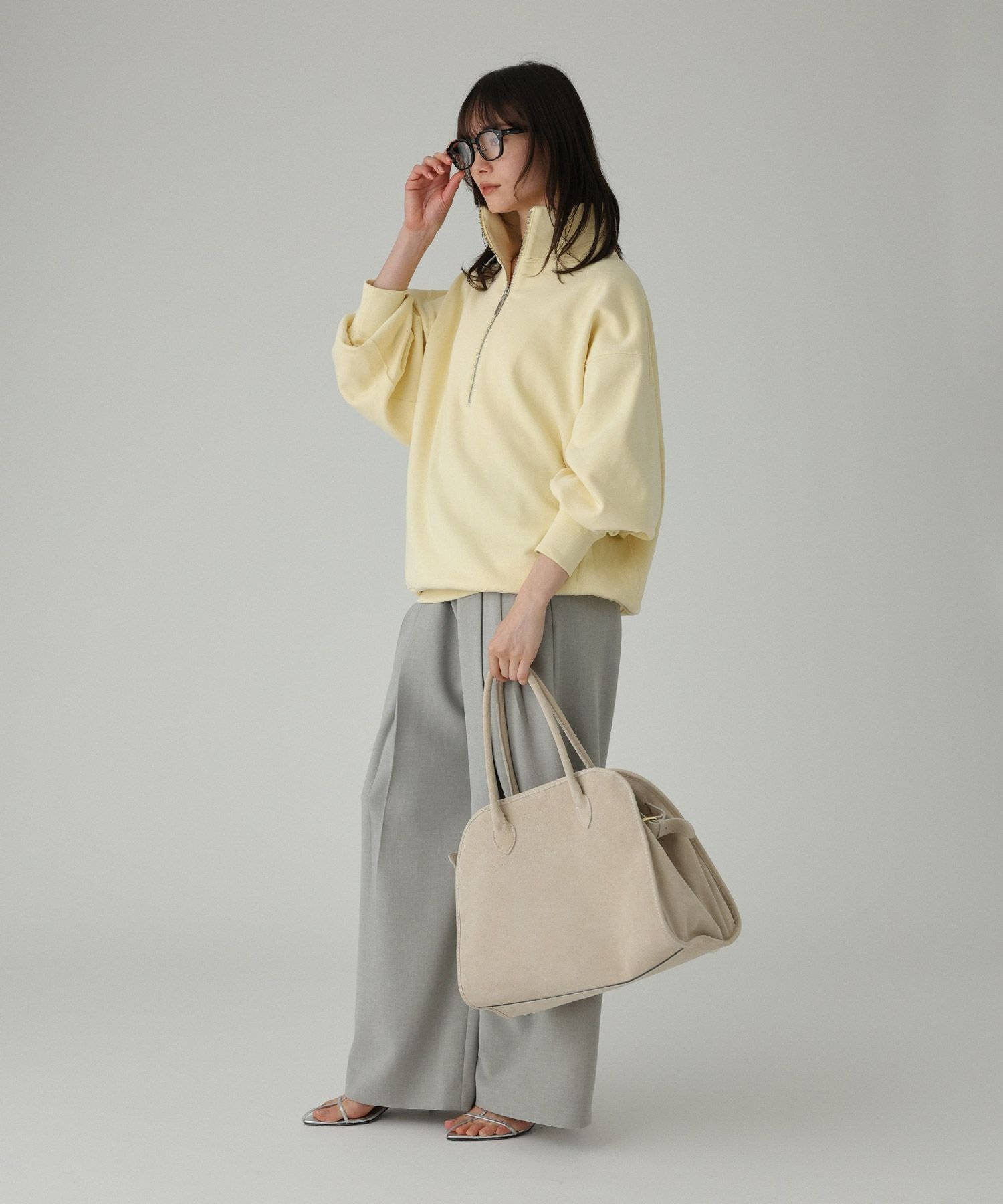 BABYLONE｜ハーフZIP裏毛プルオーバー | Rakuten Fashion(楽天