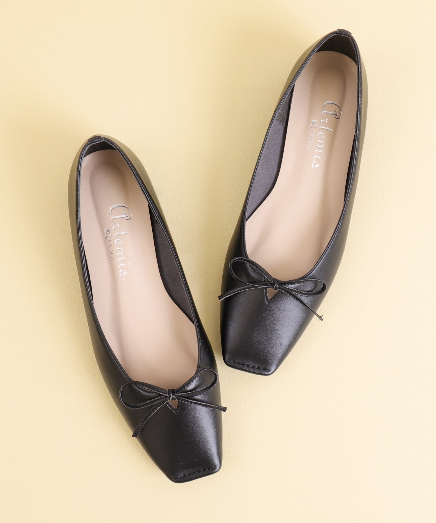 楽天市場】ダイアナ フラットシューズ リボンの通販