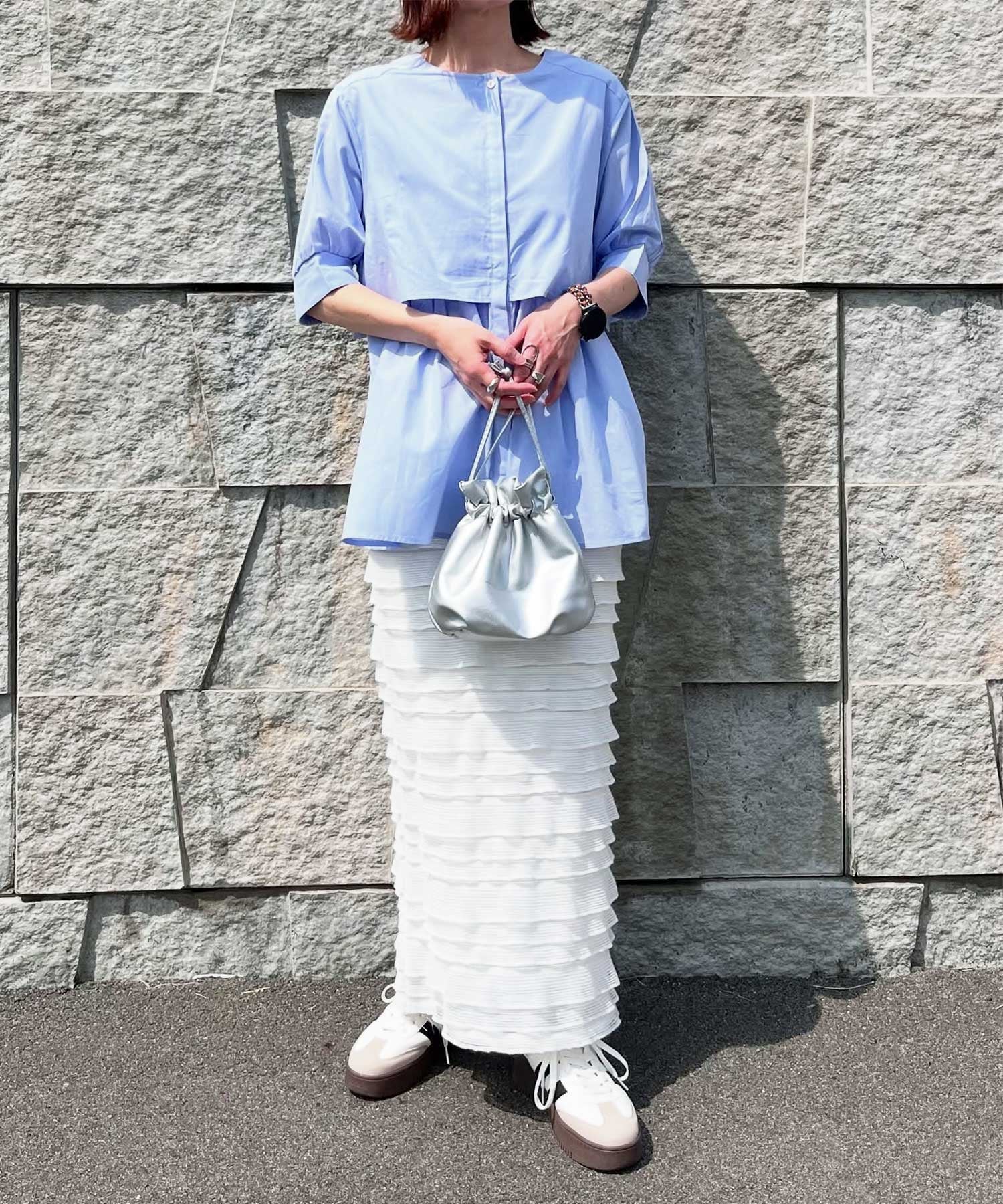 GeeRA｜ペプラムシャツチュニック | Rakuten Fashion(楽天ファッション