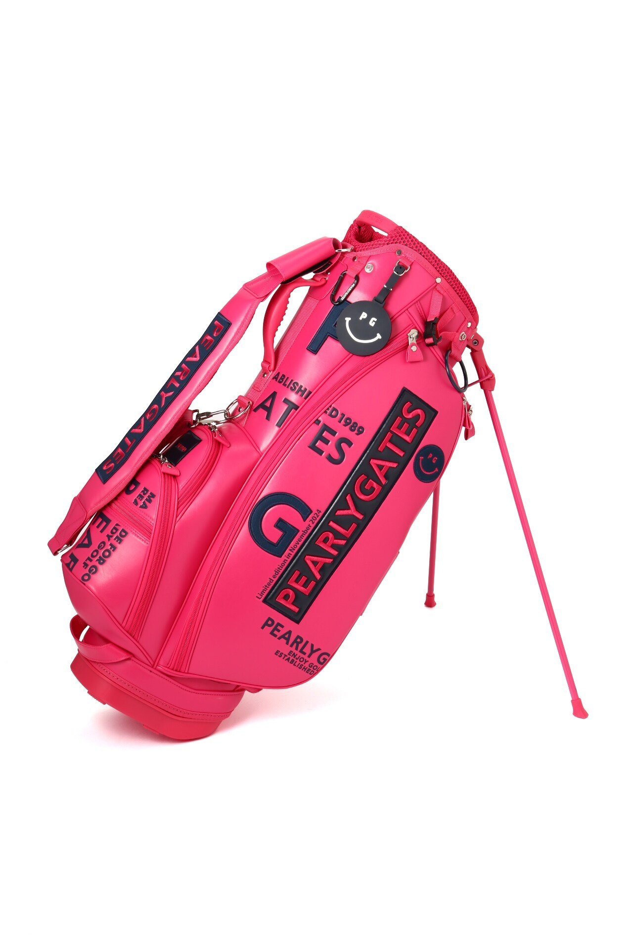 PEARLY GATES｜LIMITED11 合皮スタンド式キャディバッグ (46インチ対応