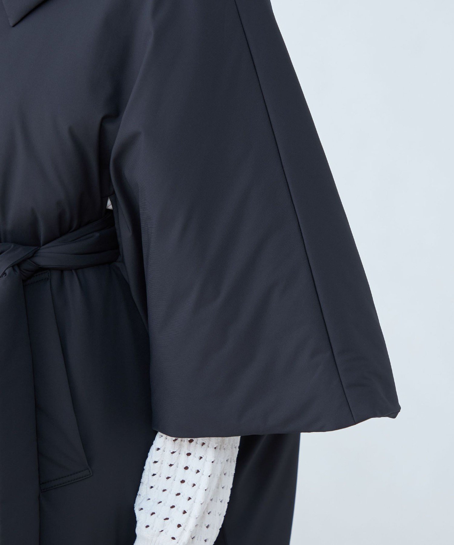 TOMORROWLAND｜パデットツイル ベルテッドポンチョ | Rakuten Fashion