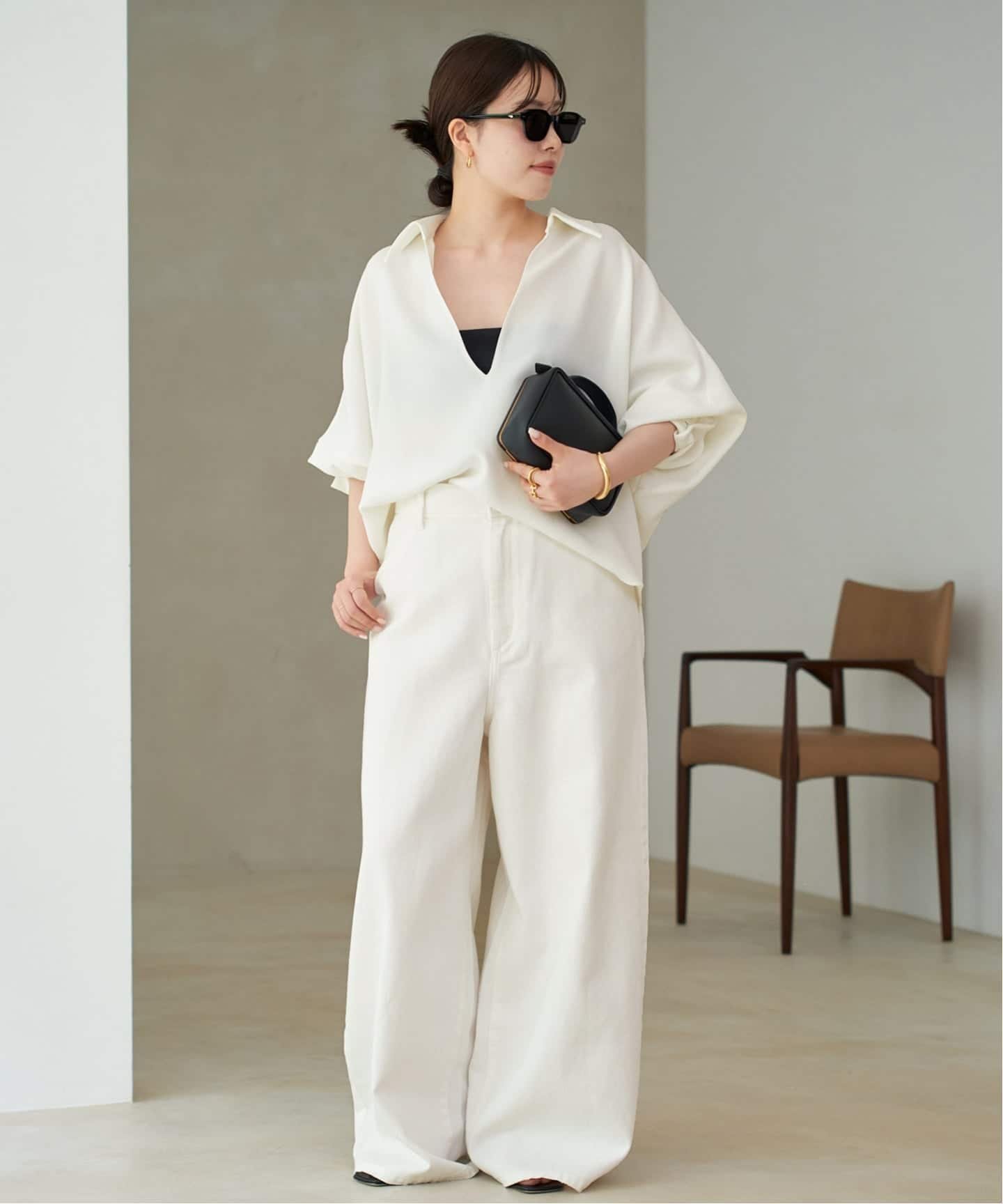 plage｜《追加》GEORGETTE SKIPPER ブラウス | Rakuten Fashion(楽天