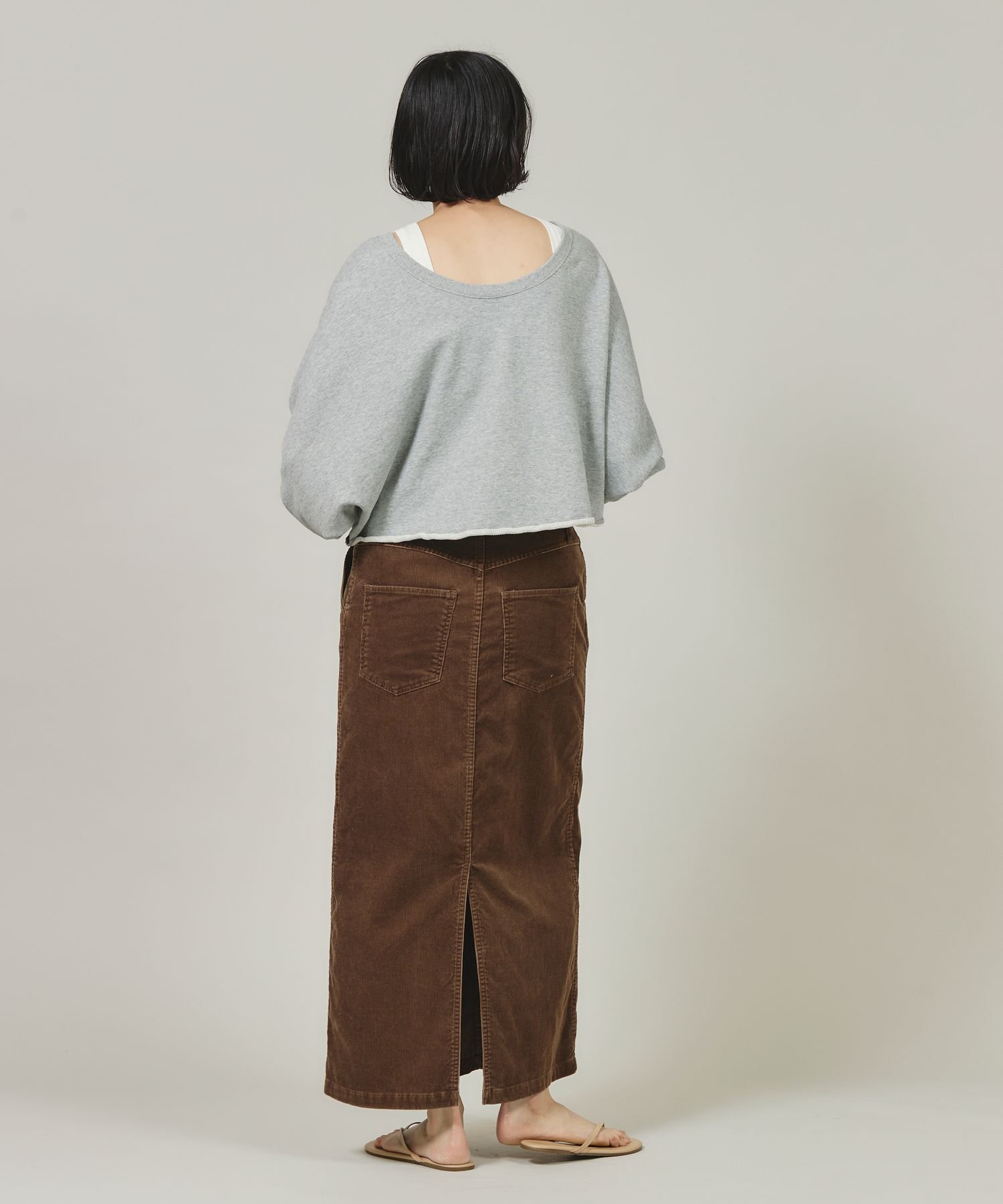 Curensology フレンチテリーショートプルオーバー　スウェット Curensology(カレンソロジー)｜〈&RC〉フレンチテリーショートプル