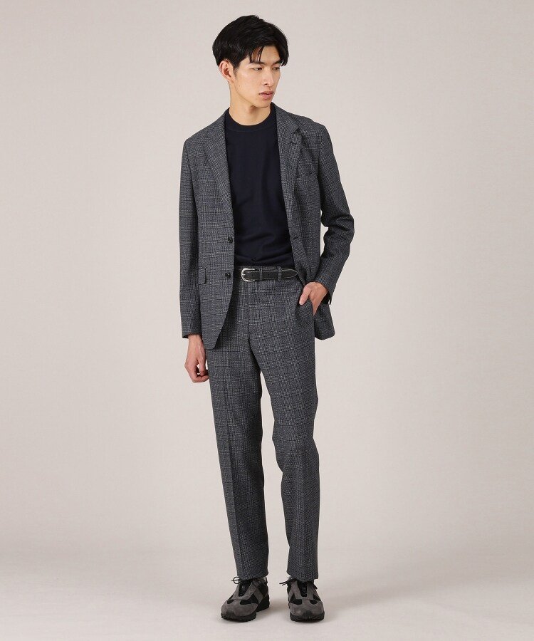 TAKEO KIKUCHI｜【Made in JAPAN】ONOFF対応 スクラッチレザー ベルト