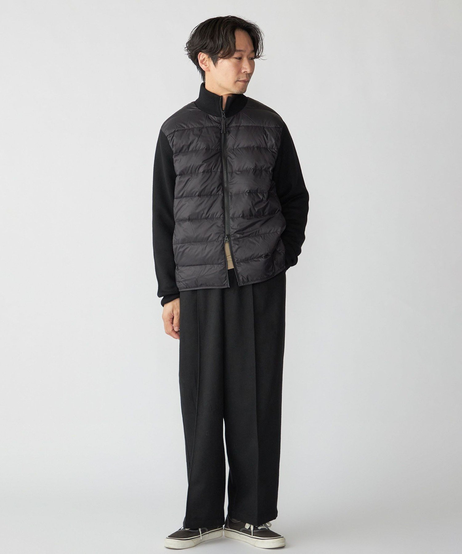 SHIPS 別注 TAION ダウンニット ジャケット SHIPS（シップス） 【WEB限定/SHIPS別注】TAION:〈手洗い可能