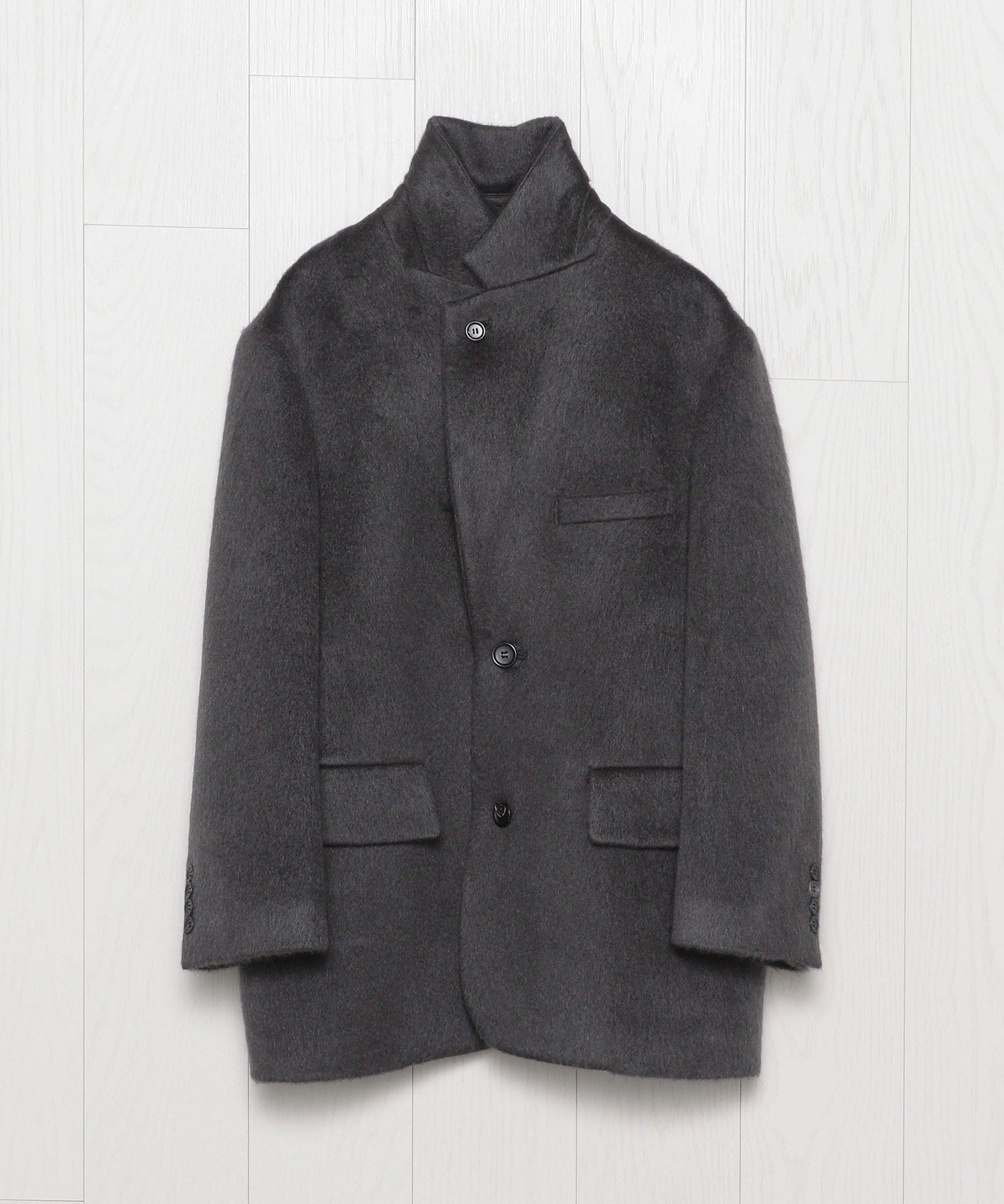 H BEAUTY & YOUTH モヘヤウールシャギービッグ　ジャケット　コート UNITED ARROWS LTD. OUTLET｜<H>モヘヤウールシャギー ビッグ