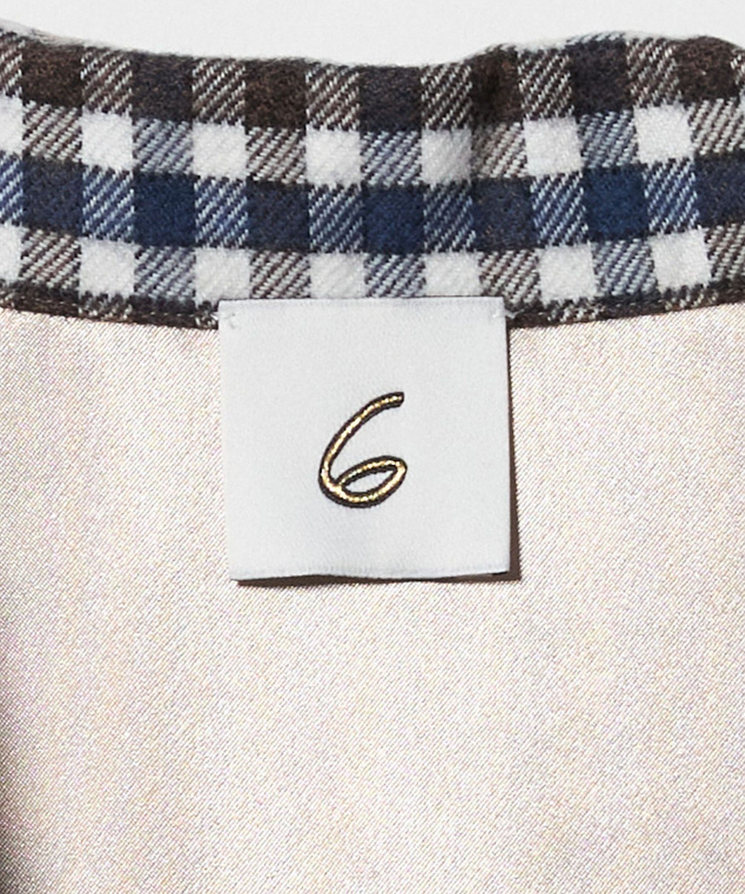 6 rokubeautyandyouth コットンチェックシャツ BEAUTY&YOUTH UNITED ARROWS｜<6(ROKU)>コットン チェック シャツ