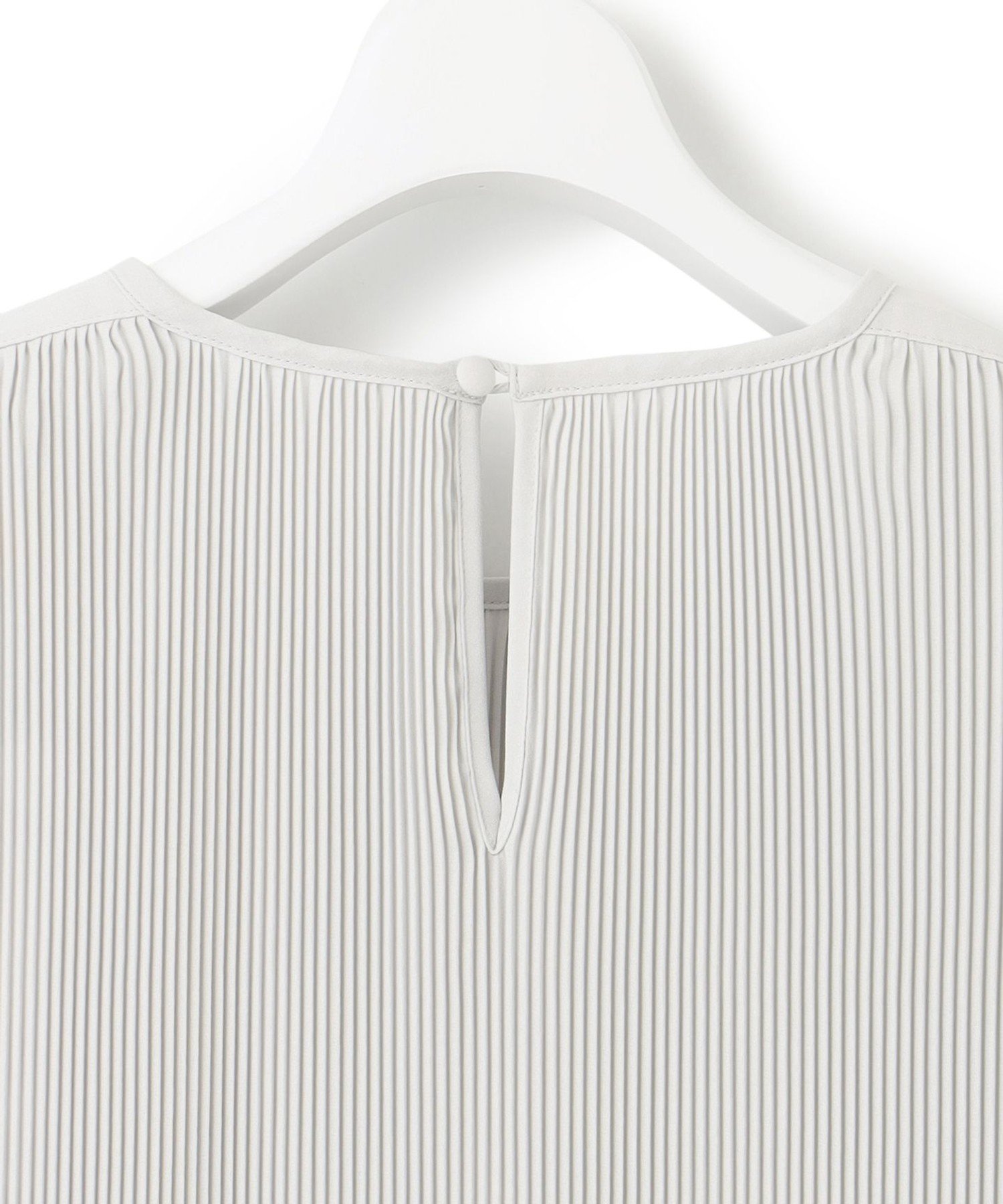 23区｜【洗える】ライトバックサテンアムンゼン プリーツ ブラウス