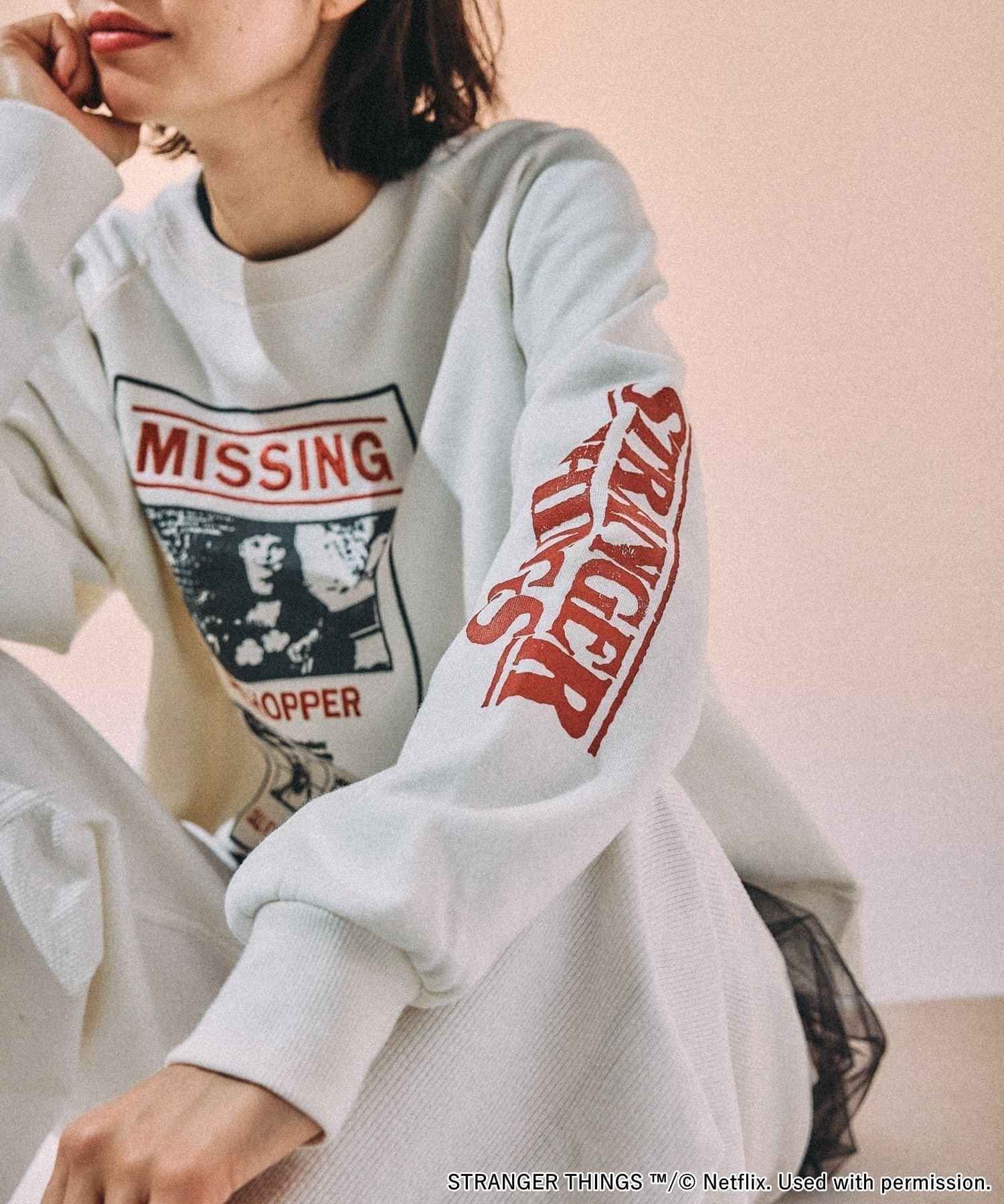 niko and ｜【STRANGER THINGS】コラボ アソートスウェットプル