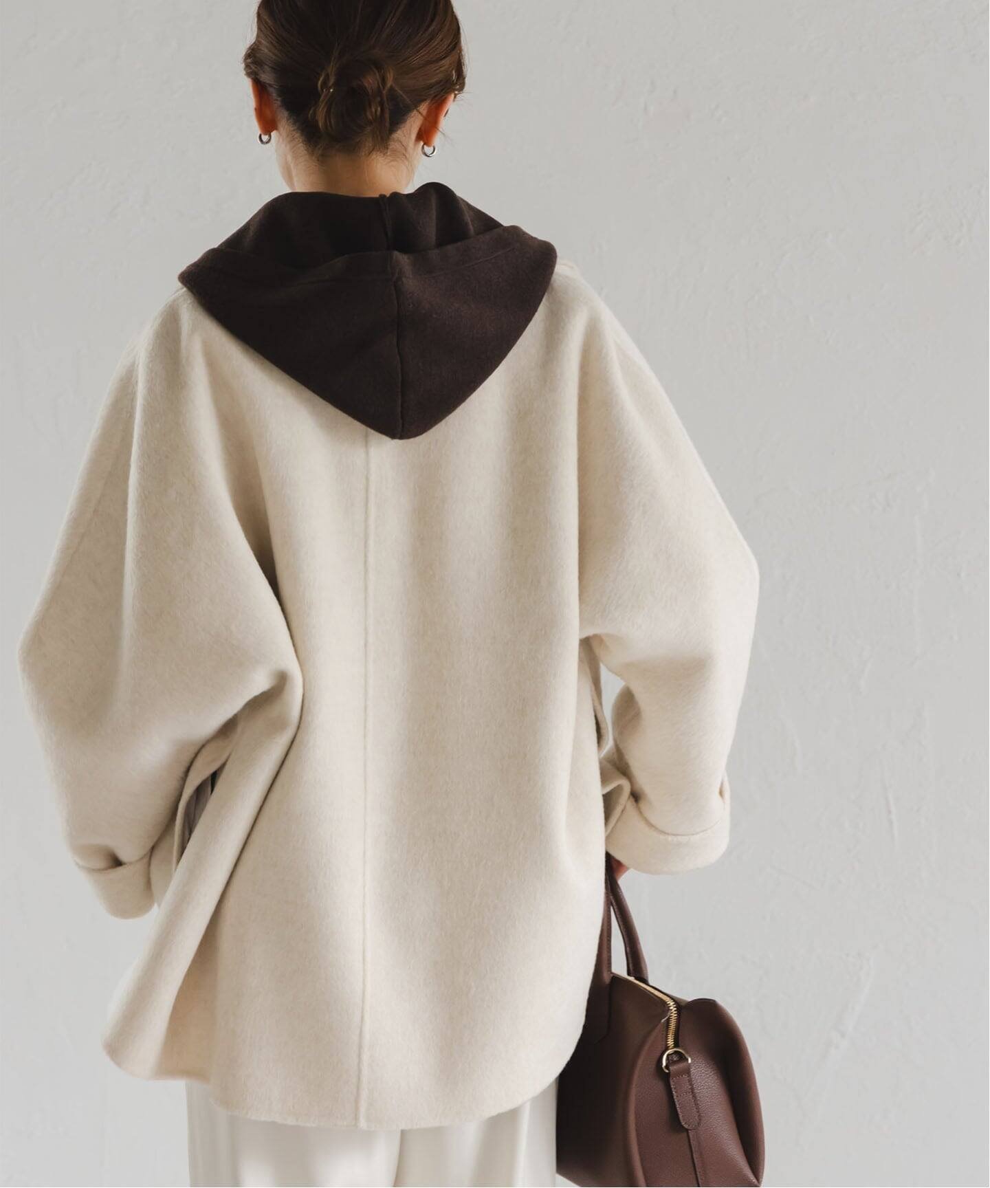 NOBLE｜《追加》キャメルミックスリバージップコート | Rakuten