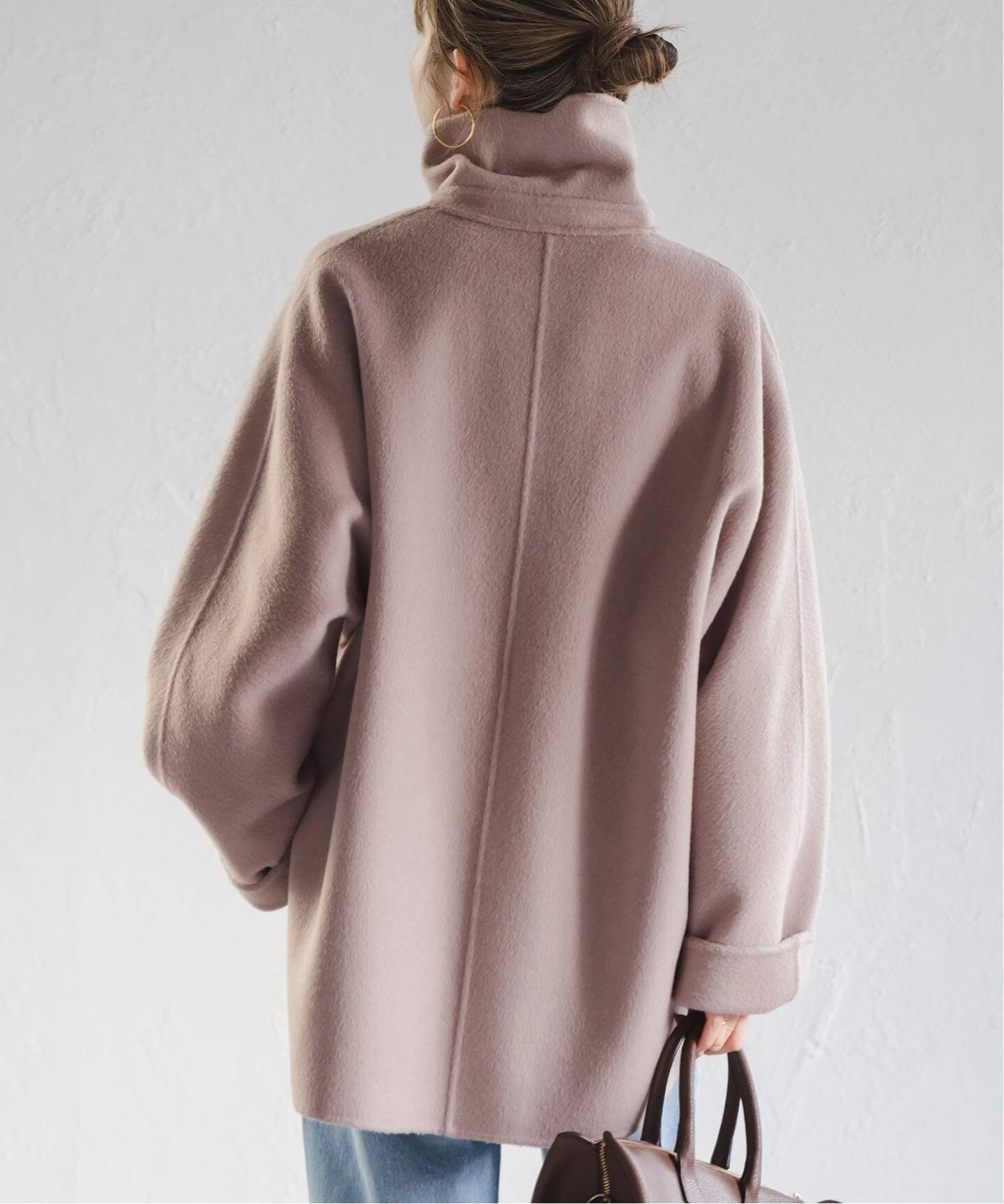 NOBLE｜《追加》キャメルミックスリバージップコート | Rakuten