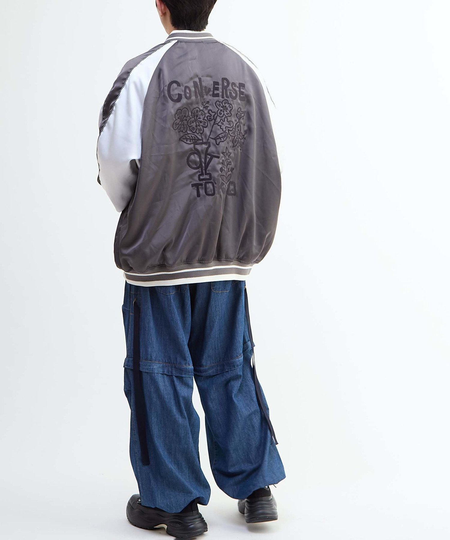 CONVERSE TOKYO｜SATIN OVERSIZE SOUVENIR JACKET | Rakuten Fashion