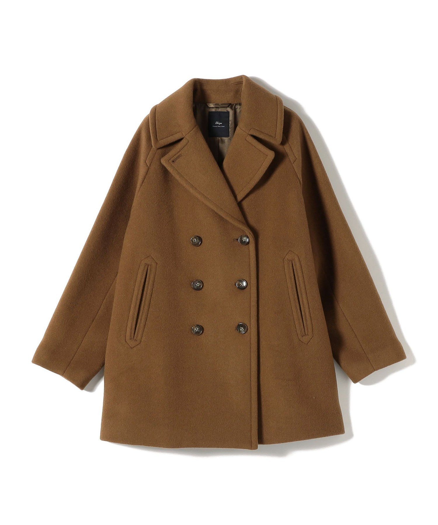 SHIPS｜SHIPS Primary Navy Label:ネイビー Pコート | Rakuten Fashion