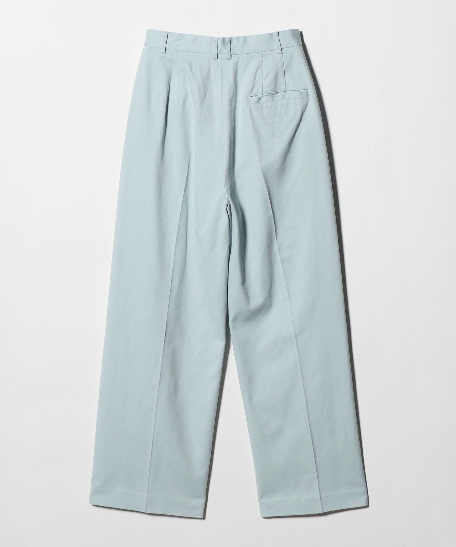 ＜6(ROKU)＞コットンレーヨン タックパンツ　36 6(ROKU)＞コットンレーヨン タックパンツ 26SS