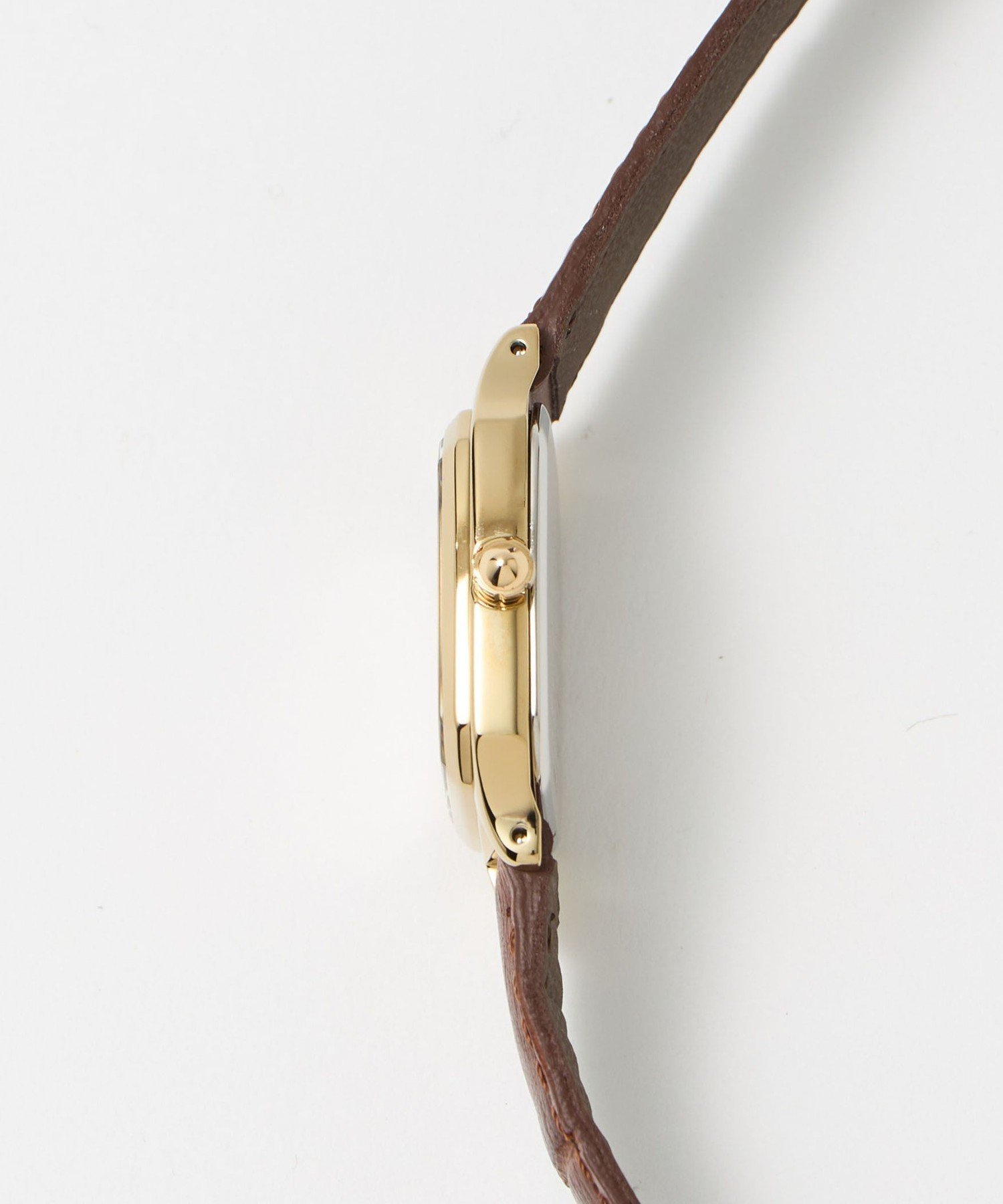 nonUNITED ARROWS 【別注】＜SEIKO＞スクエア レザー SEIKO（セイコー） 腕時計 「別注」「SEIKO」スクエア レザー 腕時計2