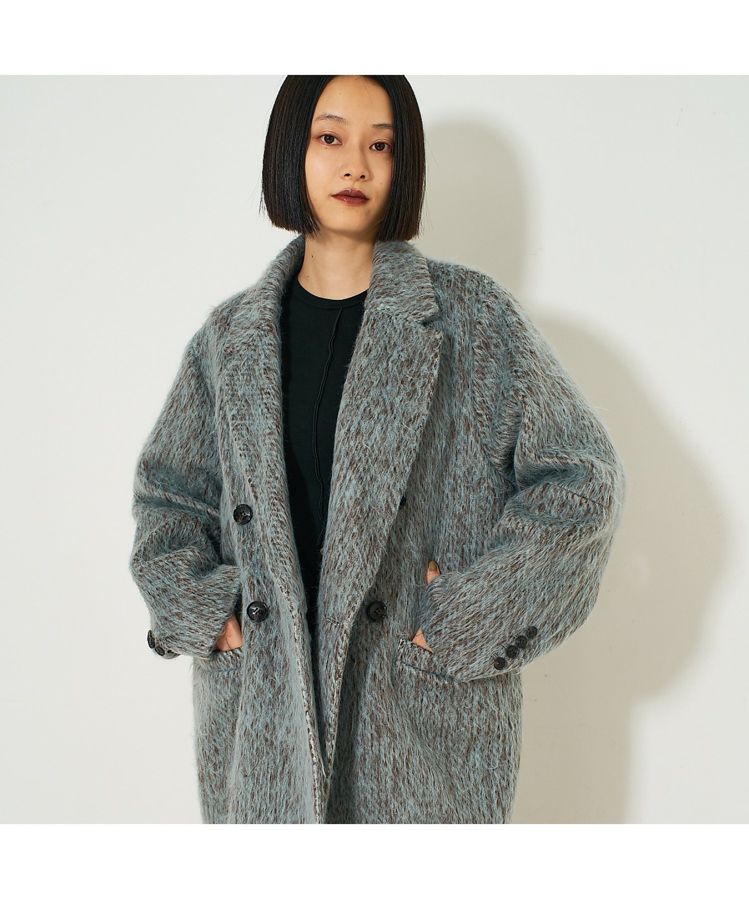 NOMINE｜シャギー ジャケット コート / ジャコット | Rakuten Fashion