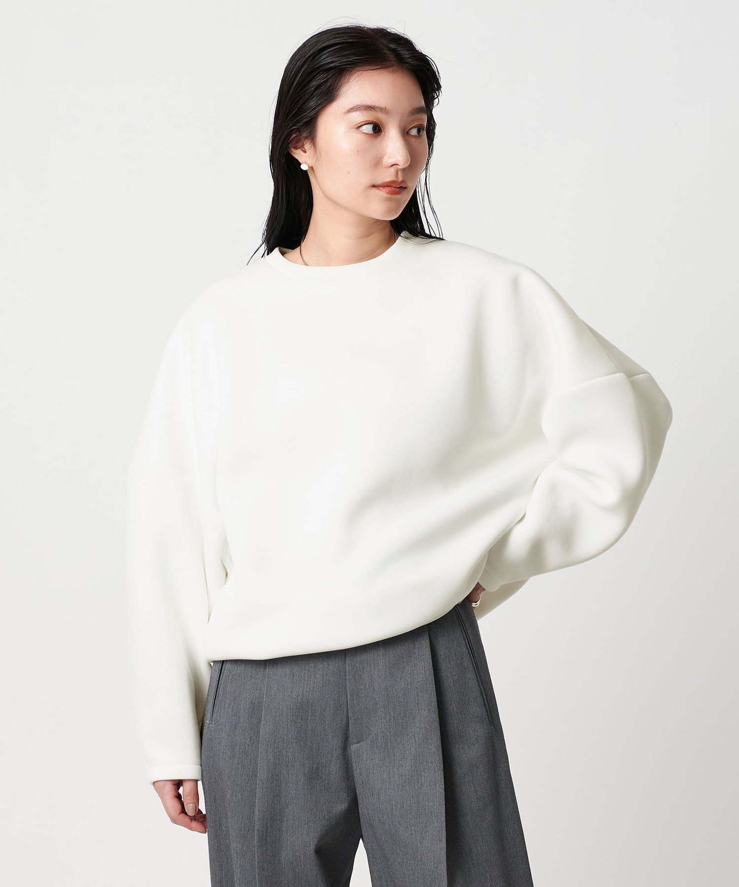 MARW UNITED ARROWS／ダンボール クルーネック プルオーバー UNITED ARROWS｜<MARW UNITED ARROWS>ダンボール クルーネック プル