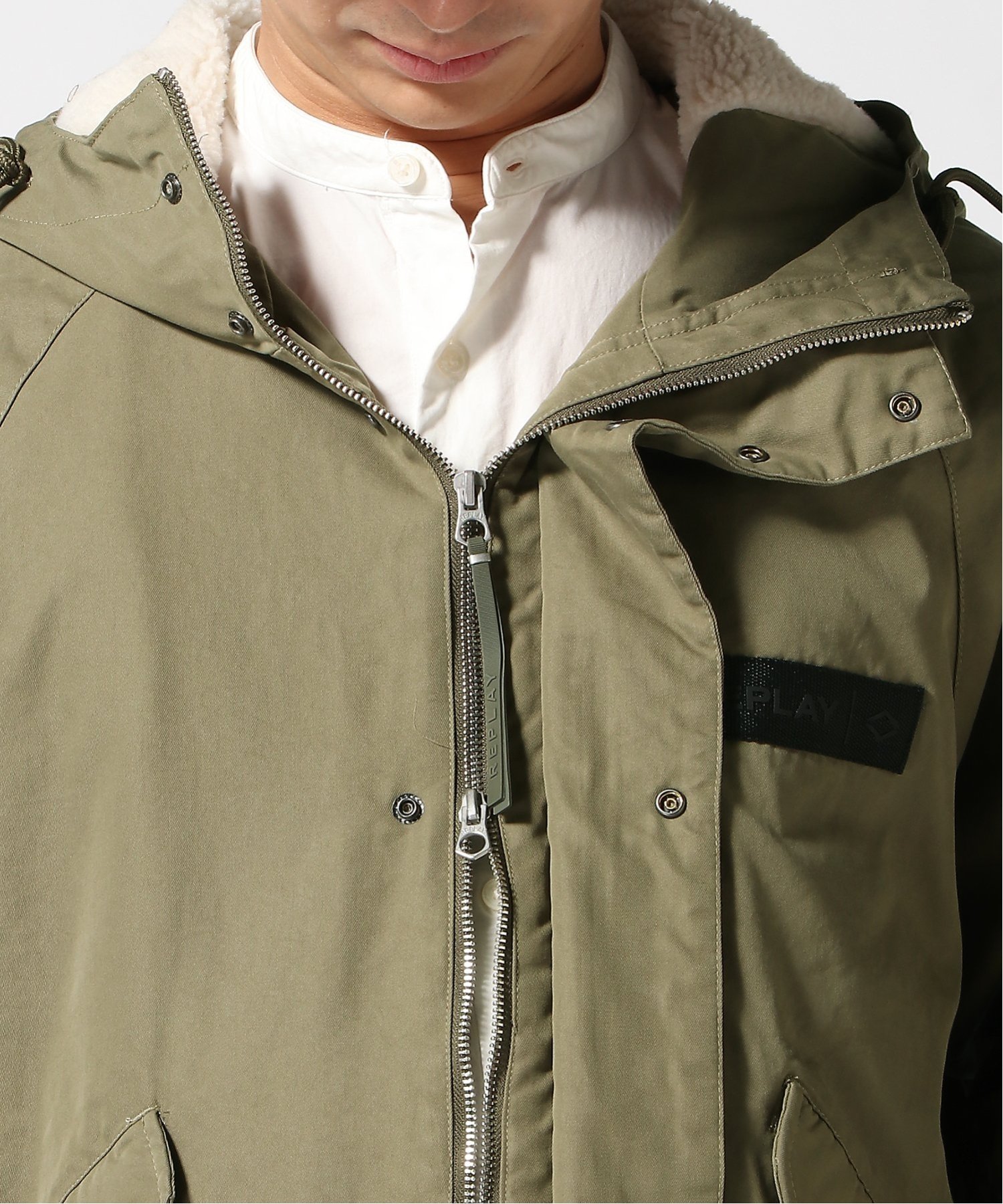 REPLAY｜(M)コットンテンセル モッズコート | Rakuten Fashion(楽天