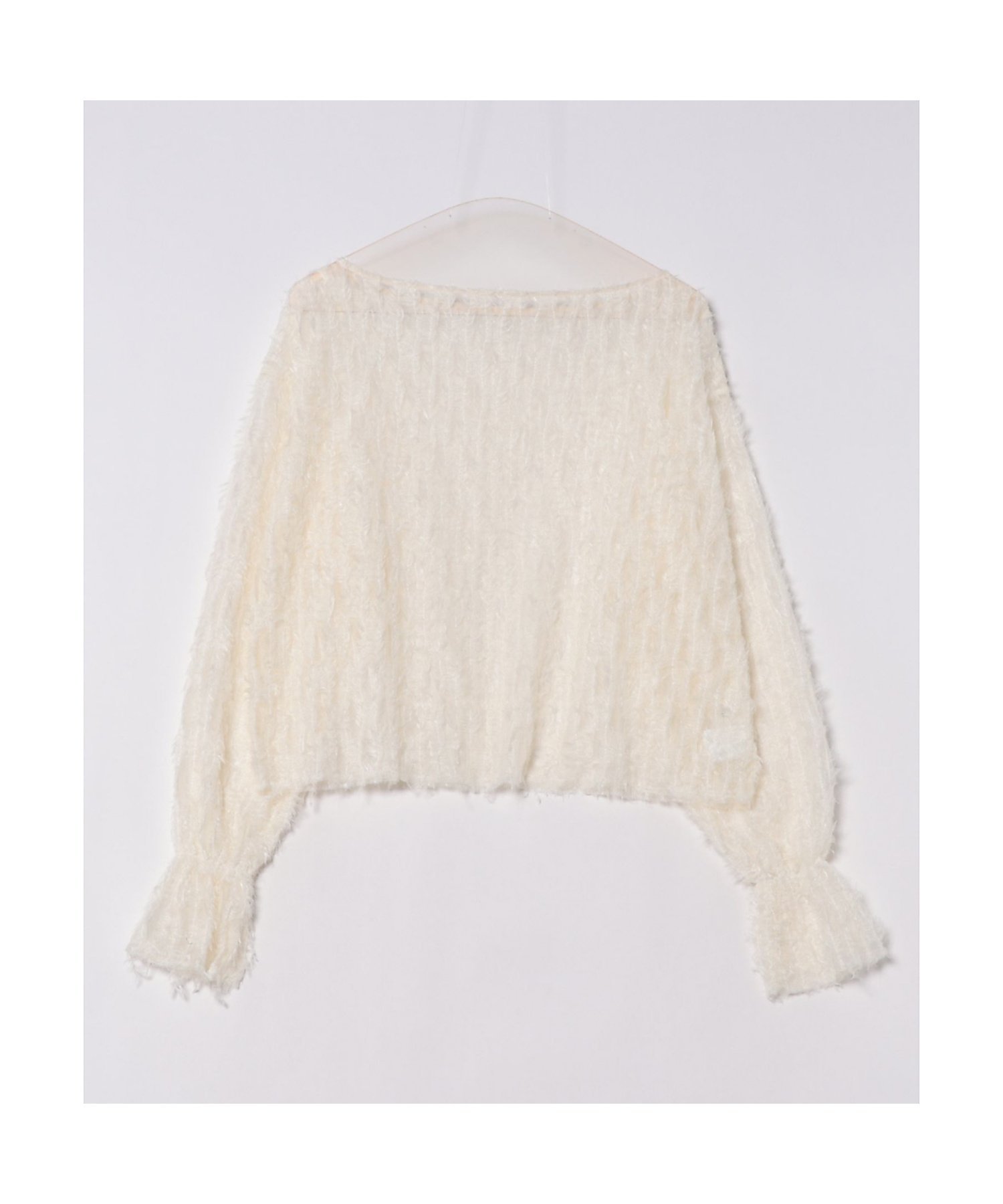 Rouge vif la cle｜【一部店舗限定】フェザーチュールブラウス