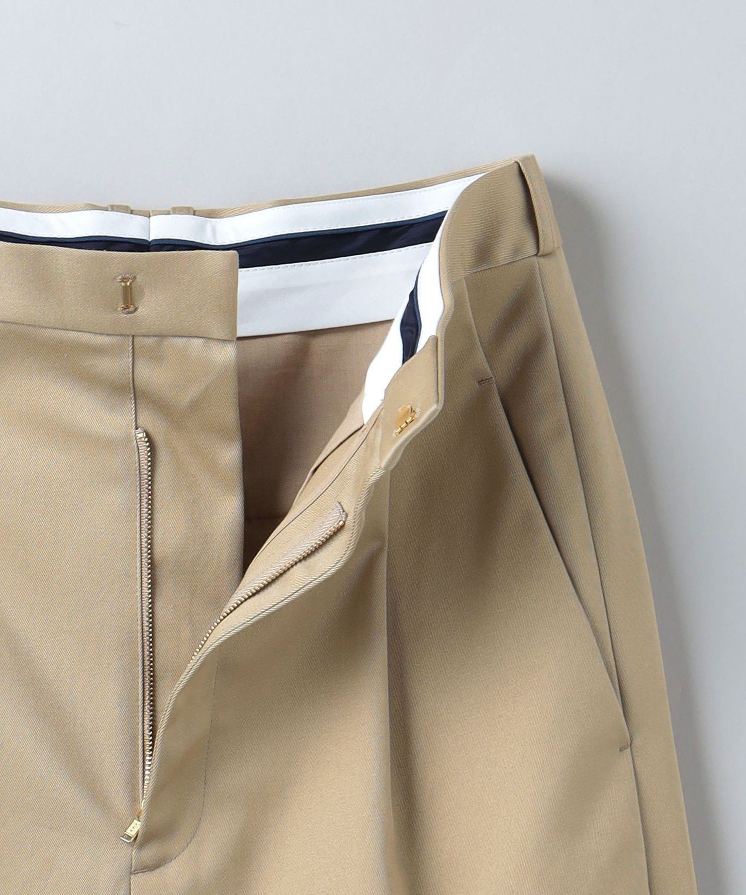 〈6(ROKU)〉 チノパンツ　38 6(ROKU)＞コットン チノ パンツ ブラック