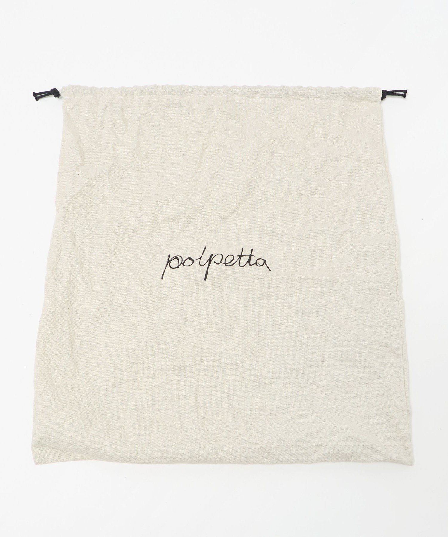 POLPETTA TULIPANO-P バケットバッグ TULIPANO-P BLACK