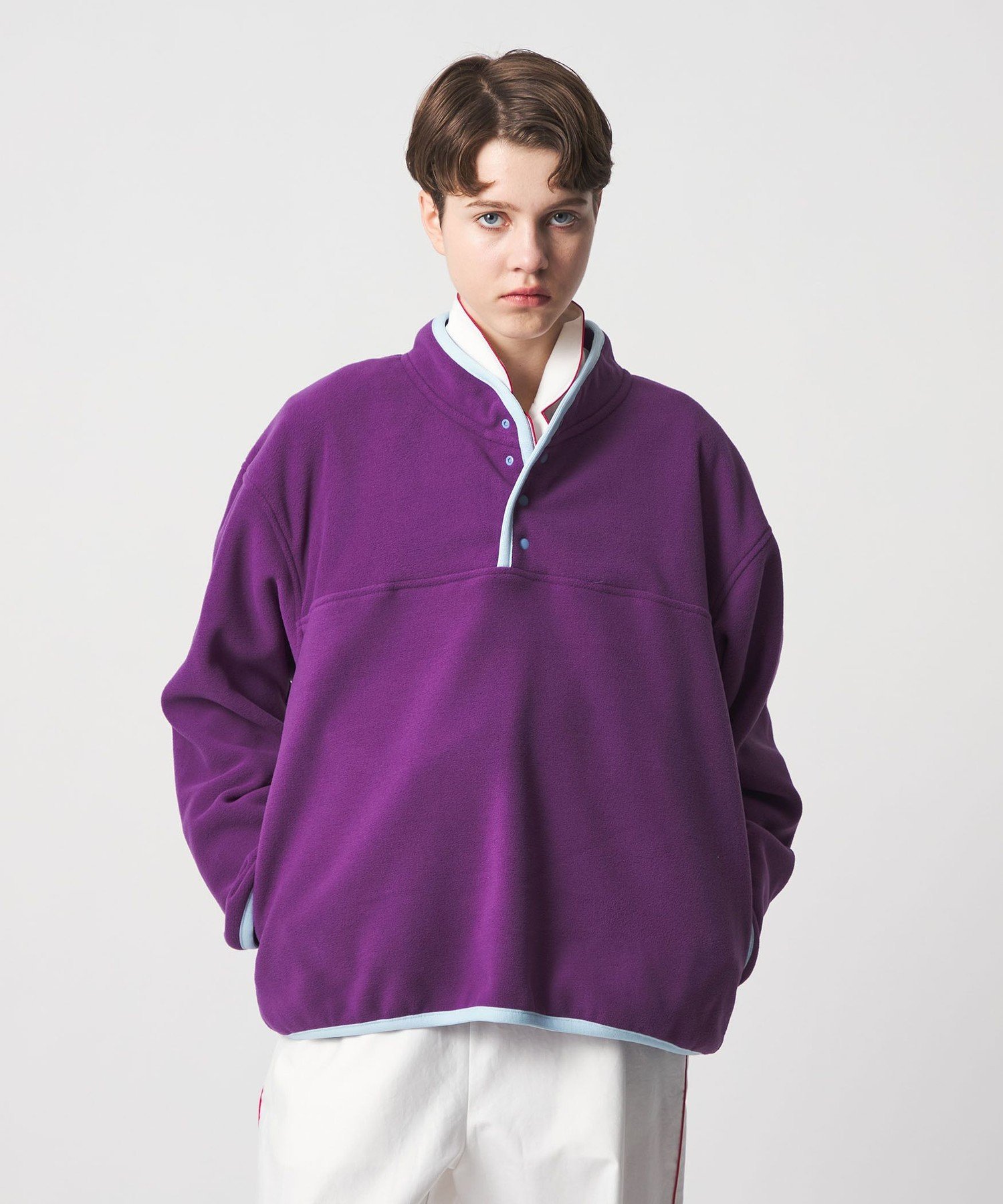 6 ROKU フリース プルオーバー トレーナー 6 ROKU フリース プルオーバー トレーナー - メルカリ