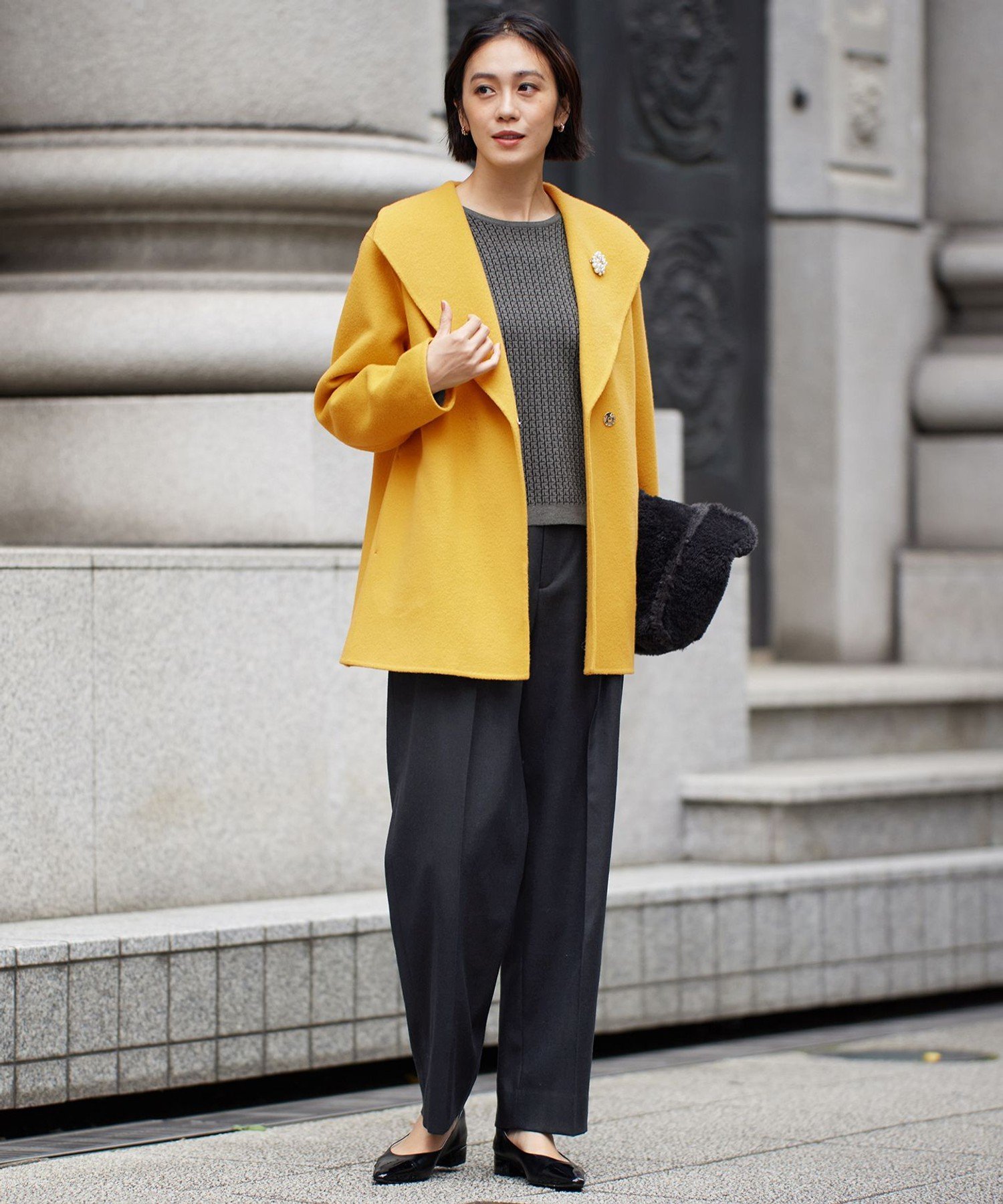 自由区｜【カタログ掲載】ウールリバーショート コート | Rakuten